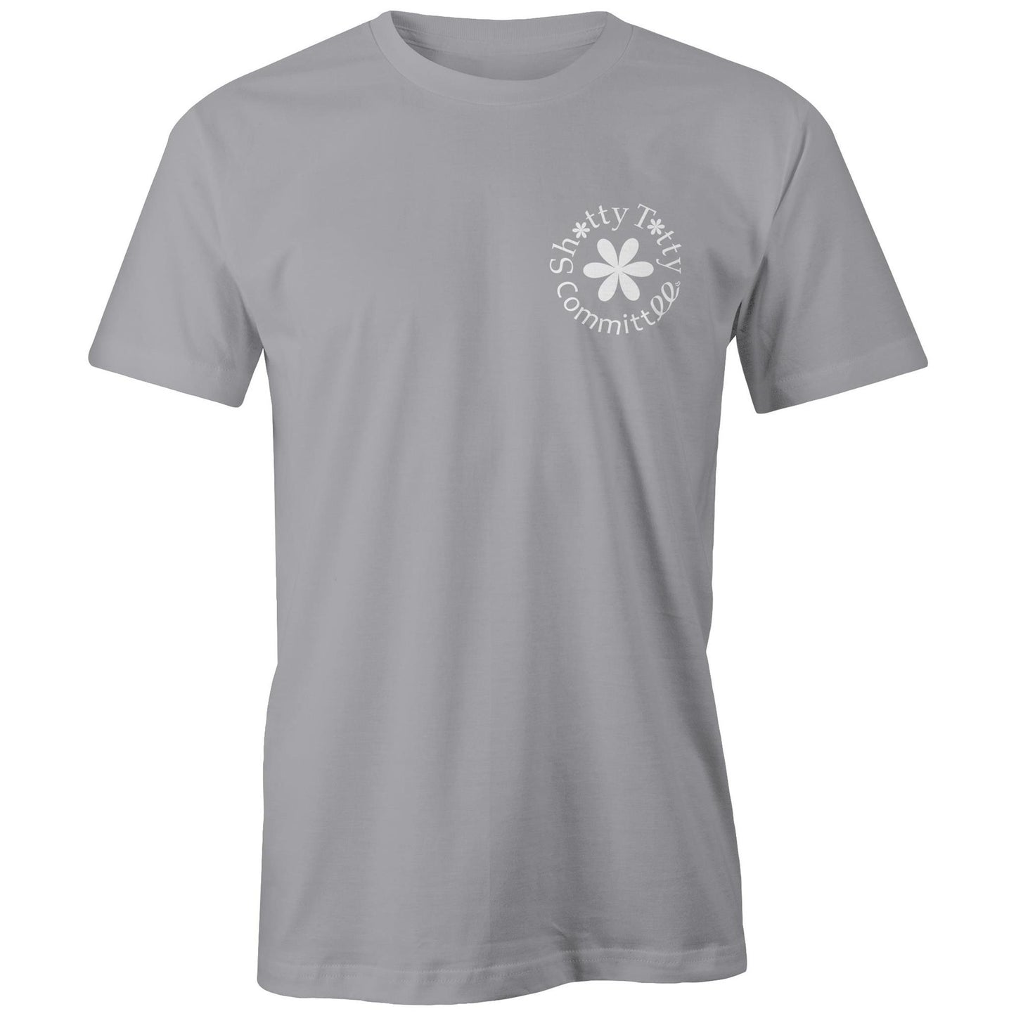 Men get Shitty Titties too (white logo)