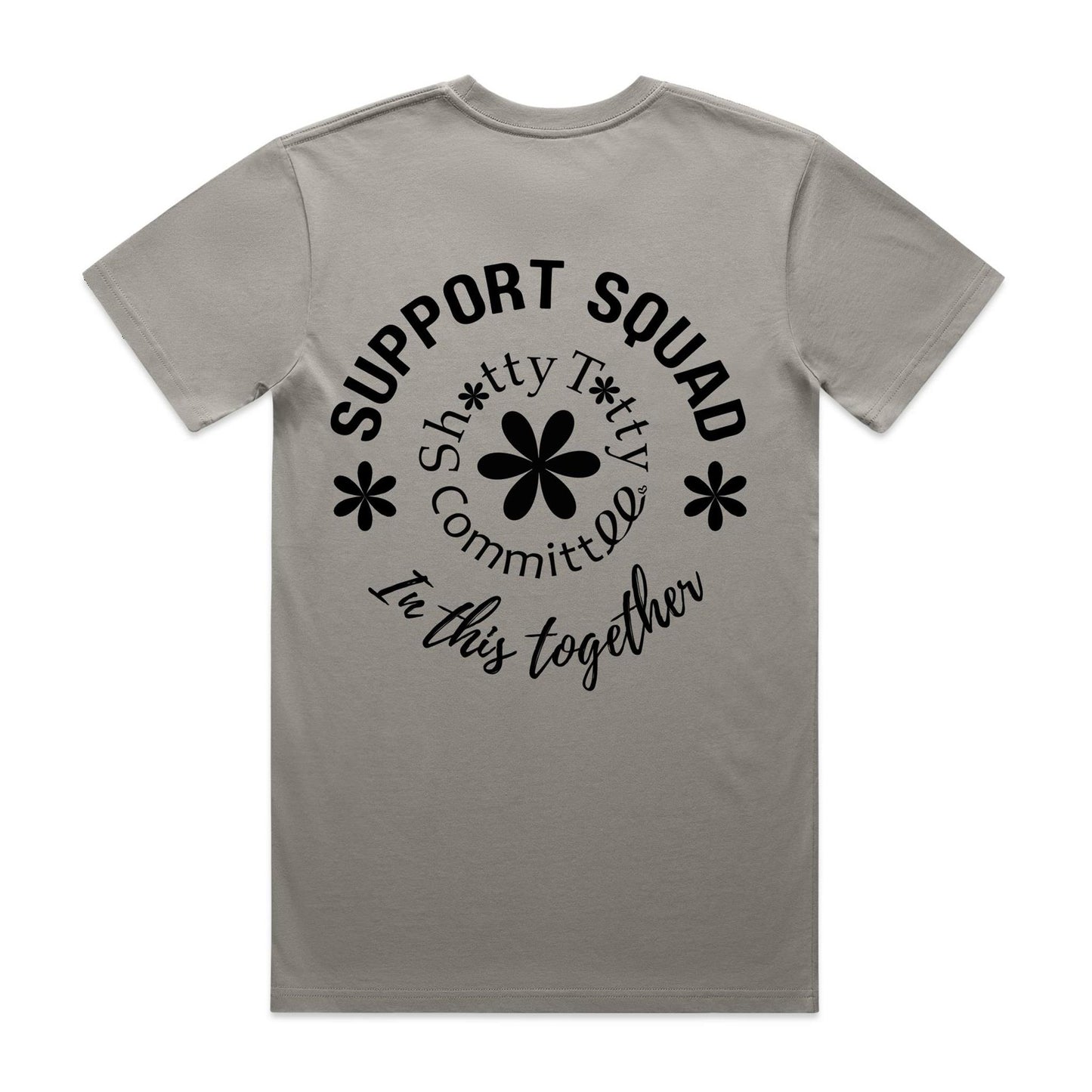 Support Squad Men's - Black Logo