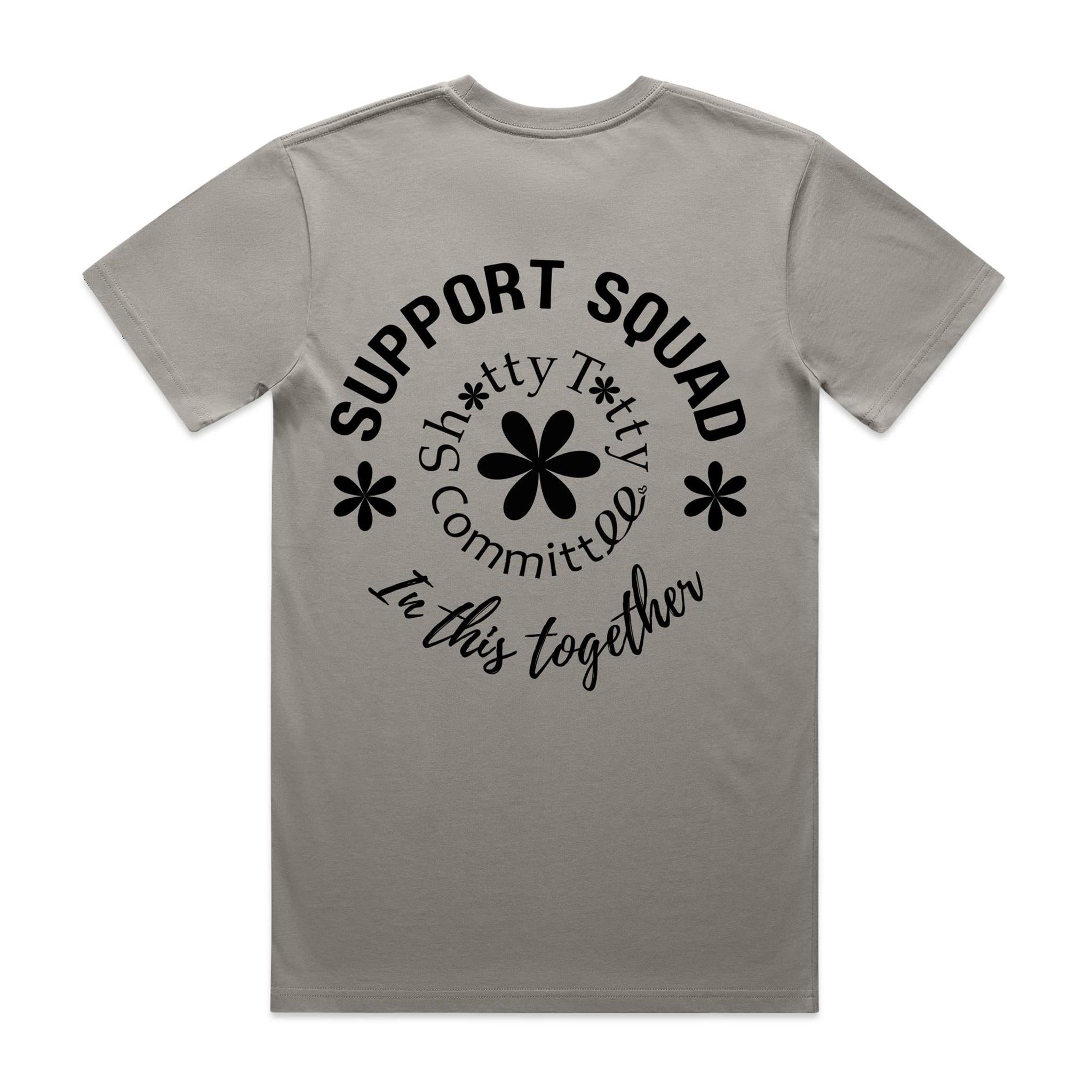 Support Squad Men's - Black Logo