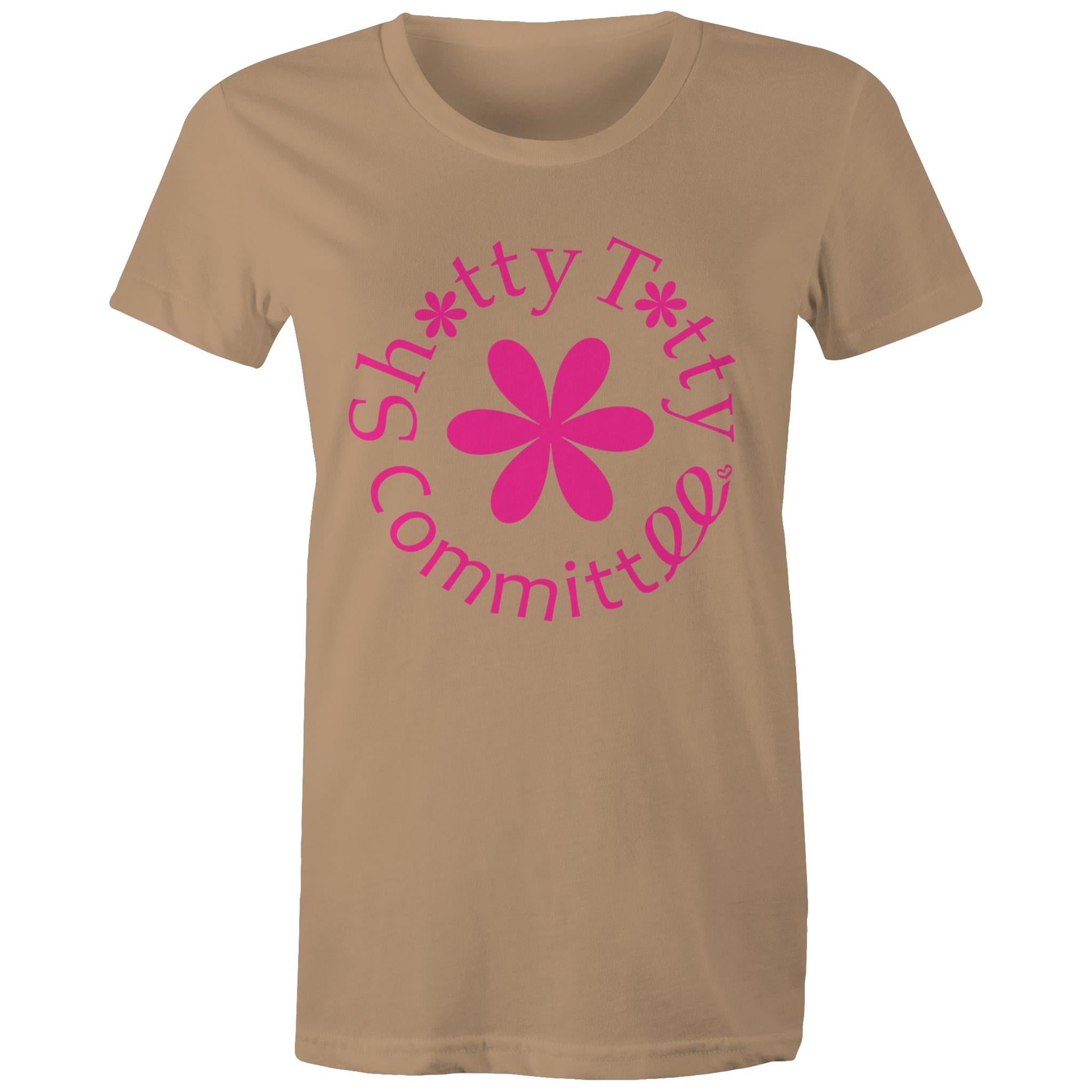 Shitty Titty in ya Face coloured Tee (Gals)