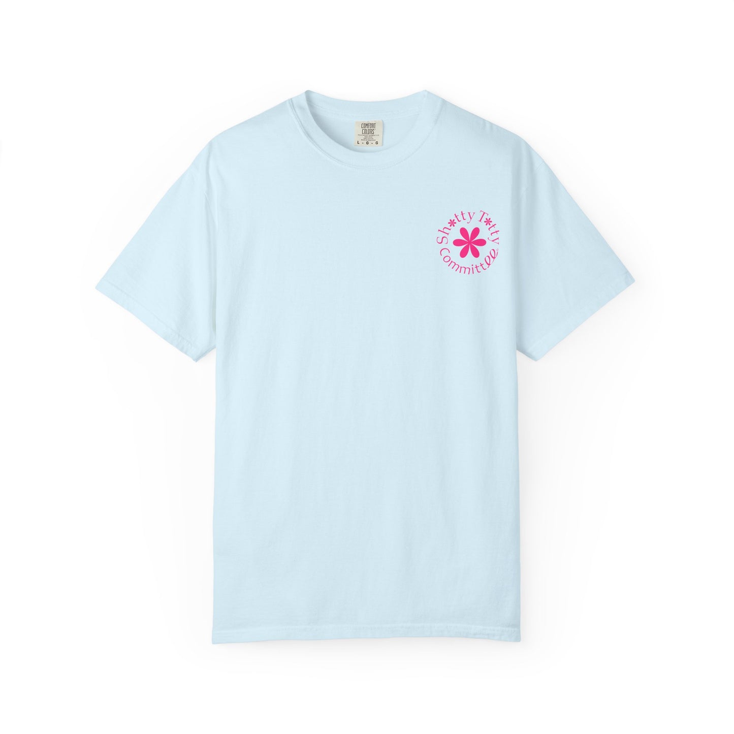 Global Fulfilment - Itty Bitty Shitty Titty Tee - Pink Logo