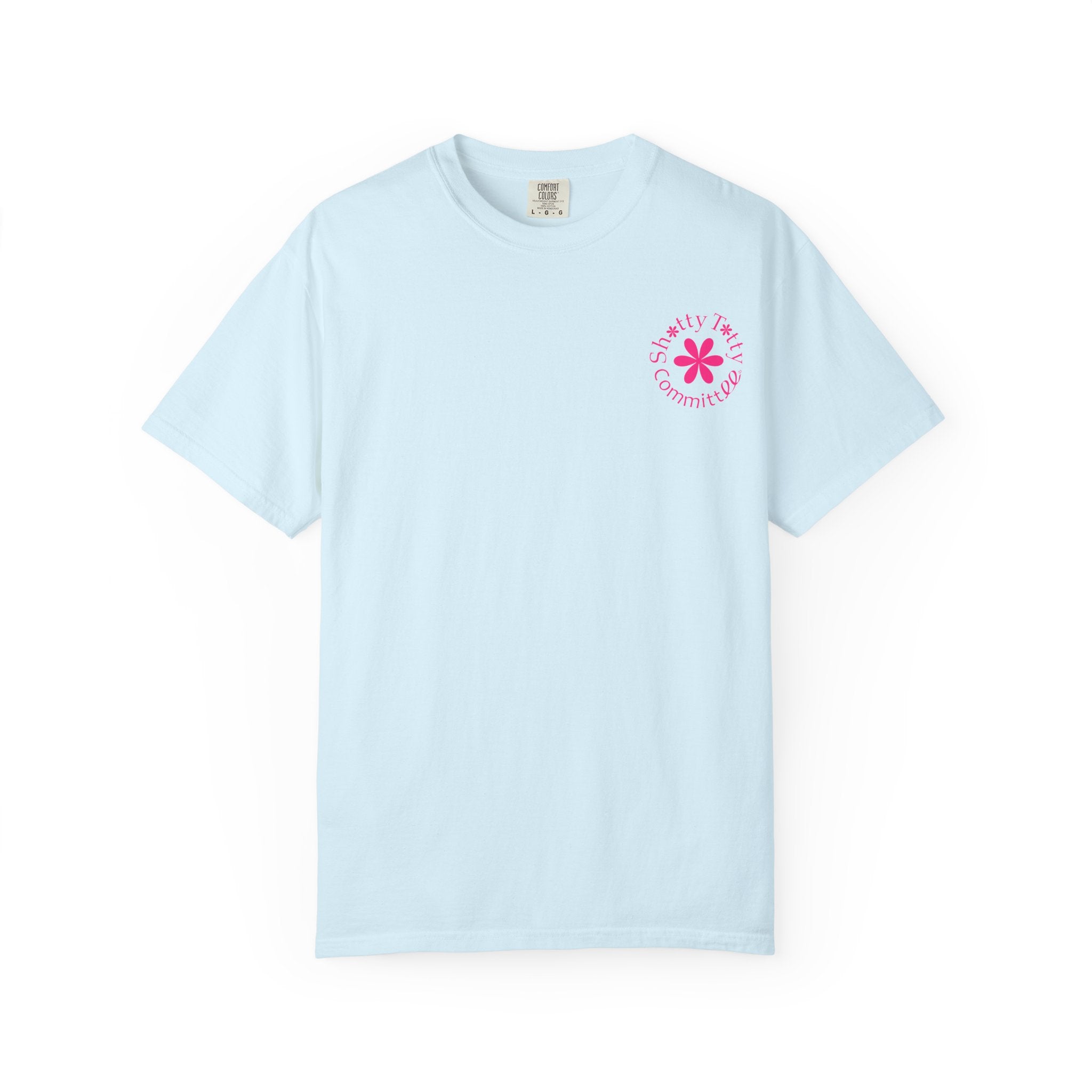 Global Fulfilment - Itty Bitty Shitty Titty Tee - Pink Logo