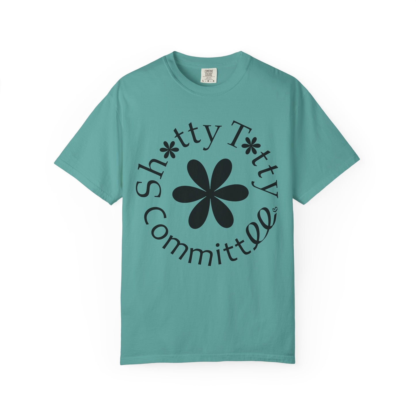 Global Fulfilment - Shitty Titty In Ya Face Tee - Black Logo