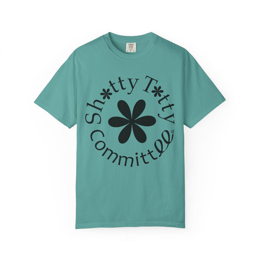 Global Fulfilment - Shitty Titty In Ya Face Tee - Black Logo