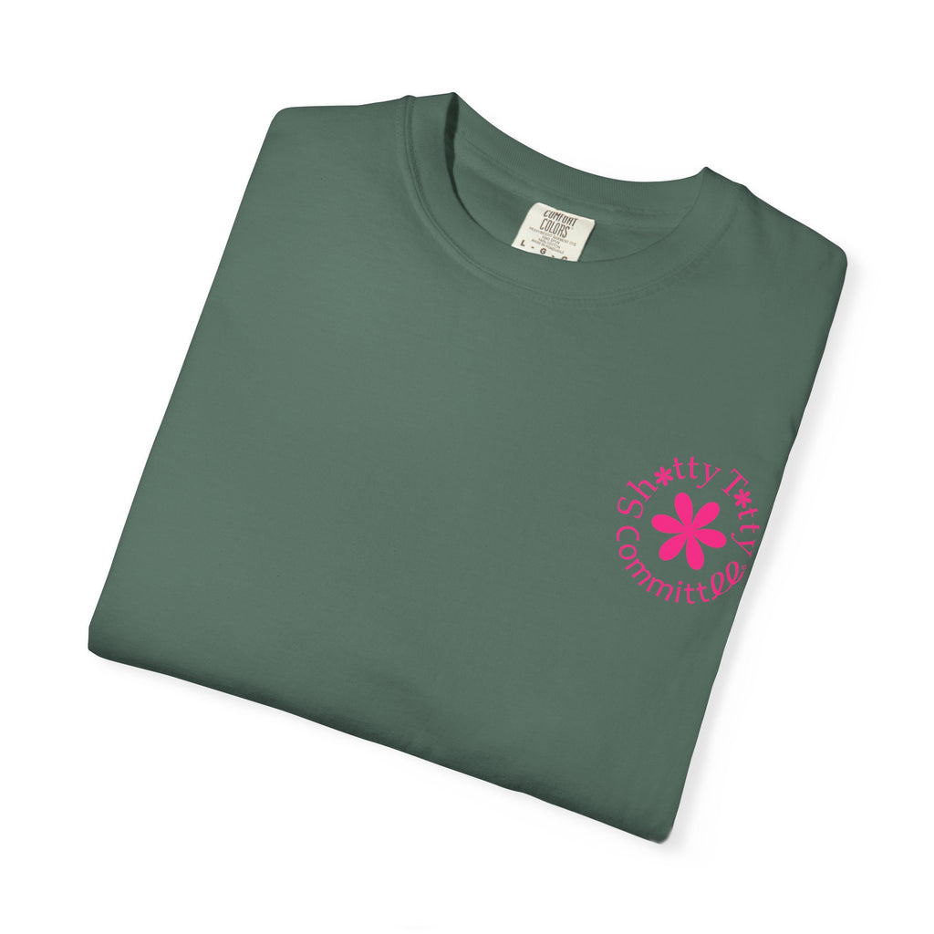 Global Fulfilment - Itty Bitty Shitty Titty Tee - Pink Logo