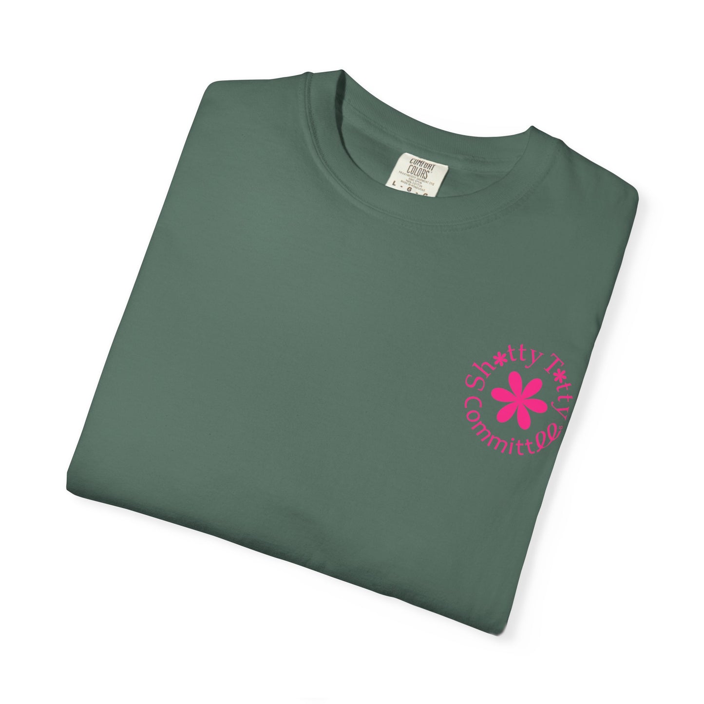 Global Fulfilment - Itty Bitty Shitty Titty Tee - Pink Logo