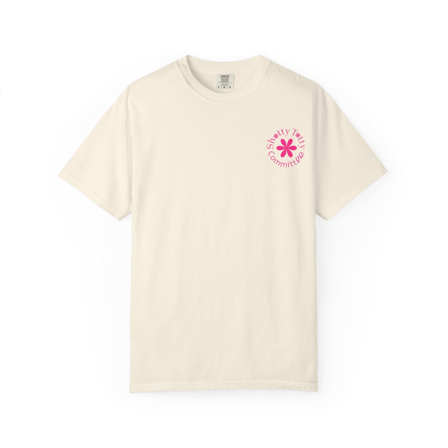 Global Fulfilment - Itty Bitty Shitty Titty Tee - Pink Logo