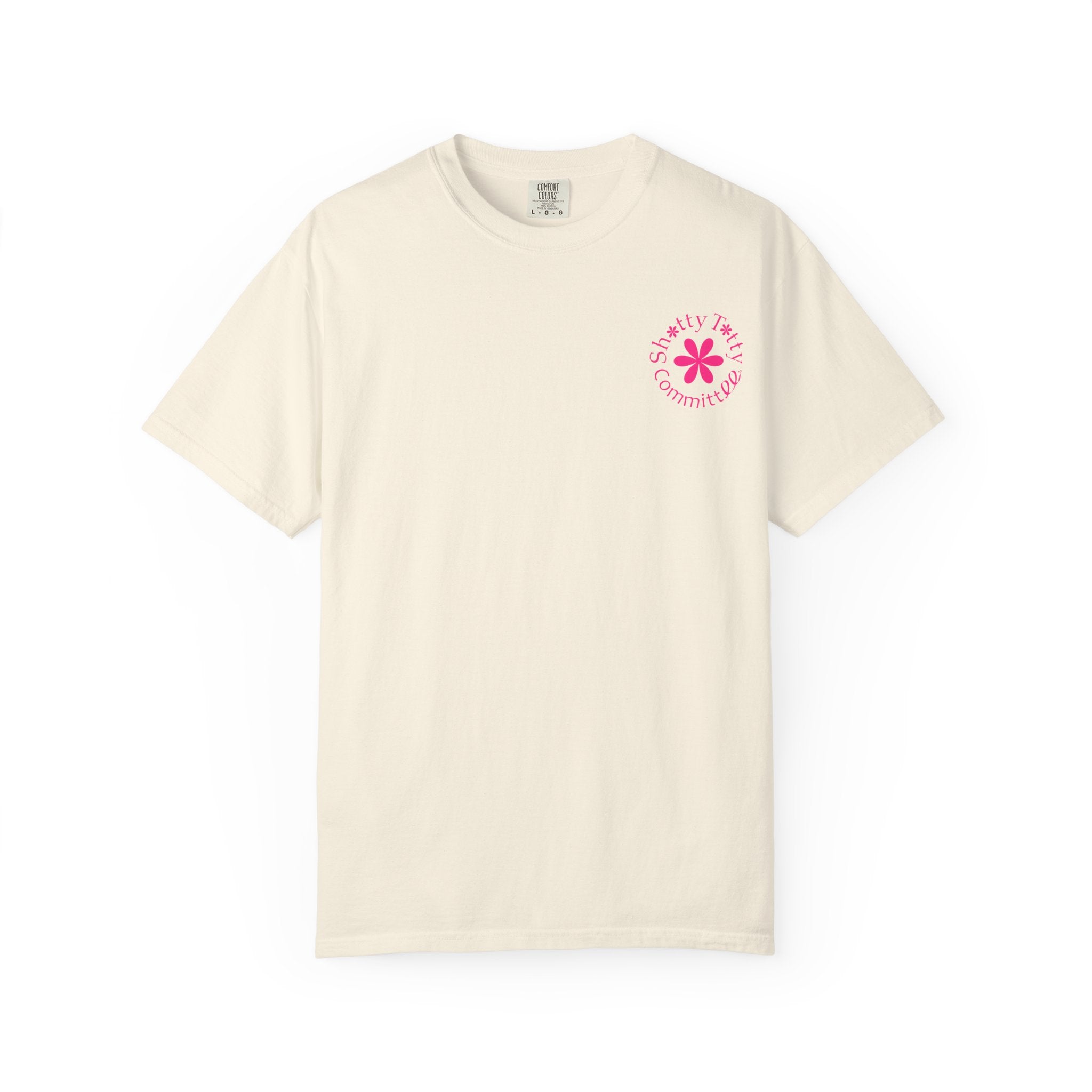 Global Fulfilment - Itty Bitty Shitty Titty Tee - Pink Logo