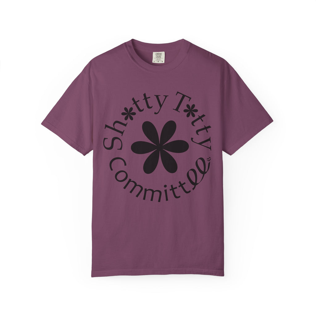 Global Fulfilment - Shitty Titty In Ya Face Tee - Black Logo