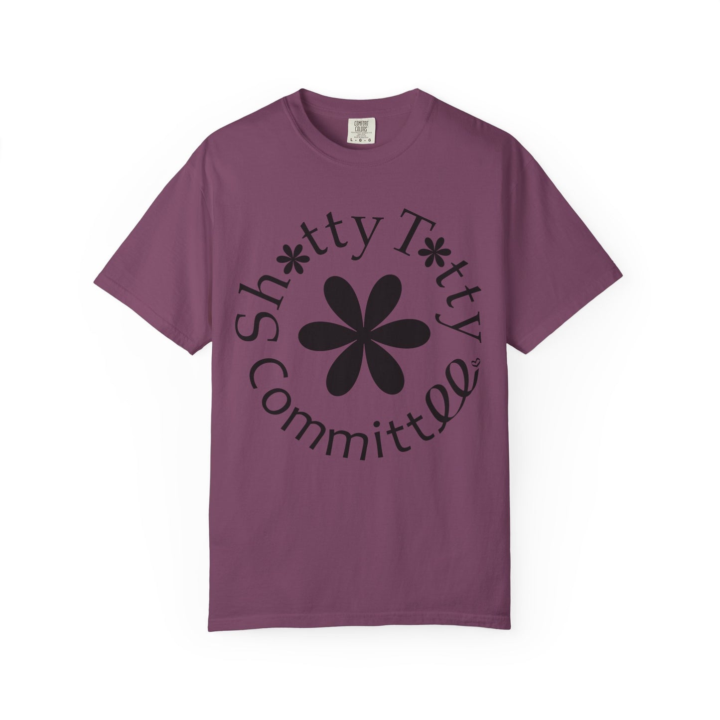 Global Fulfilment - Shitty Titty In Ya Face Tee - Black Logo