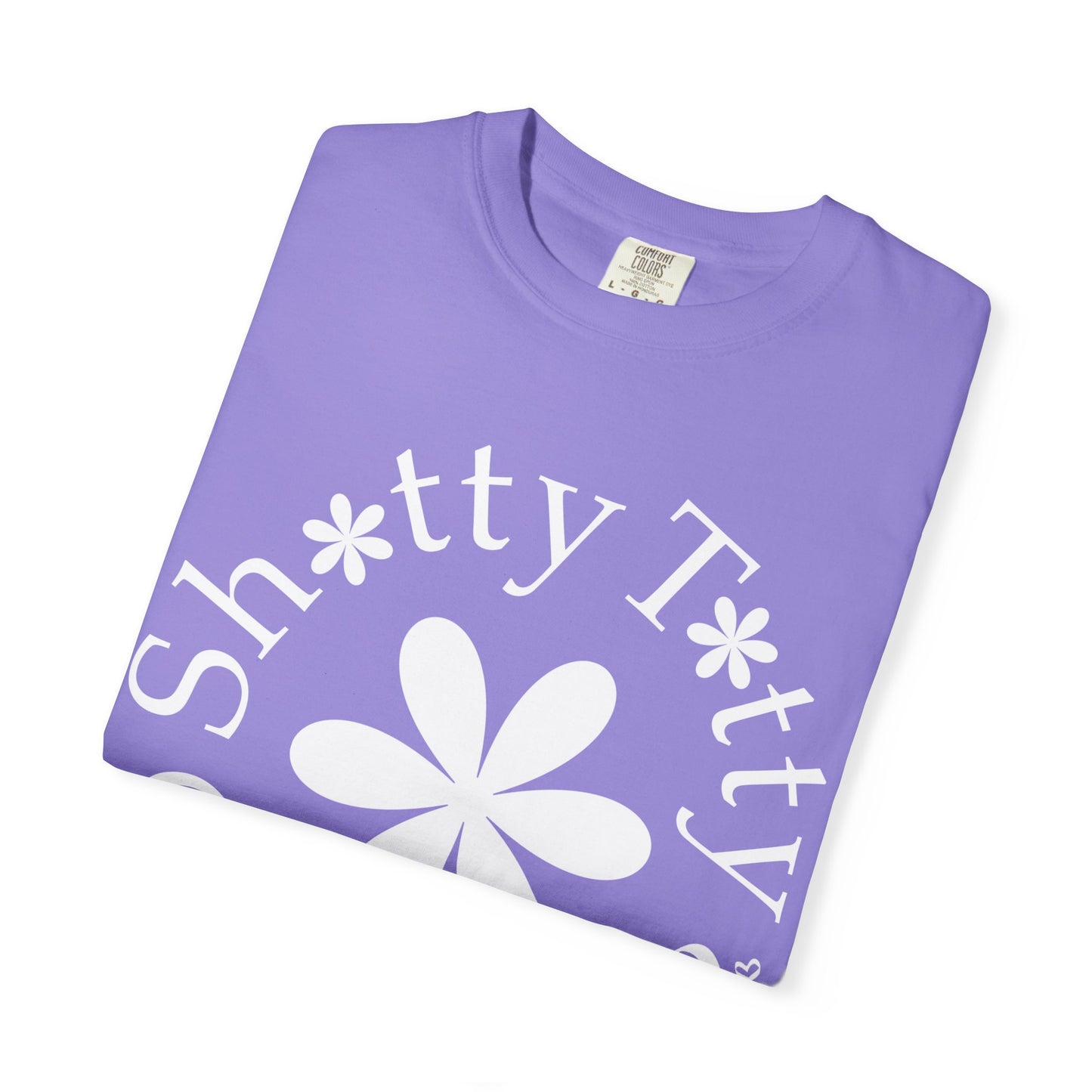 Global Fulfilment - In Ya Face Shitty Titty Tee - White Logo