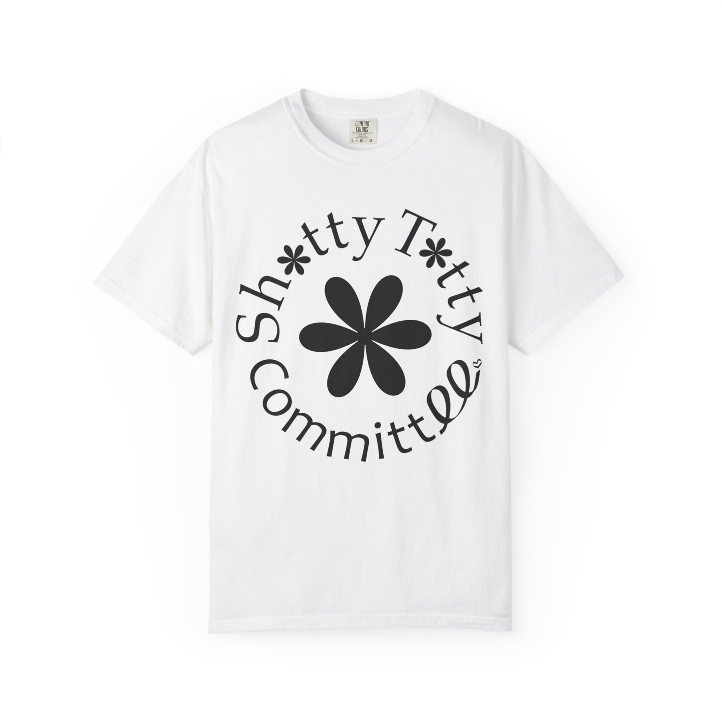 Global Fulfilment - Shitty Titty In Ya Face Tee - Black Logo