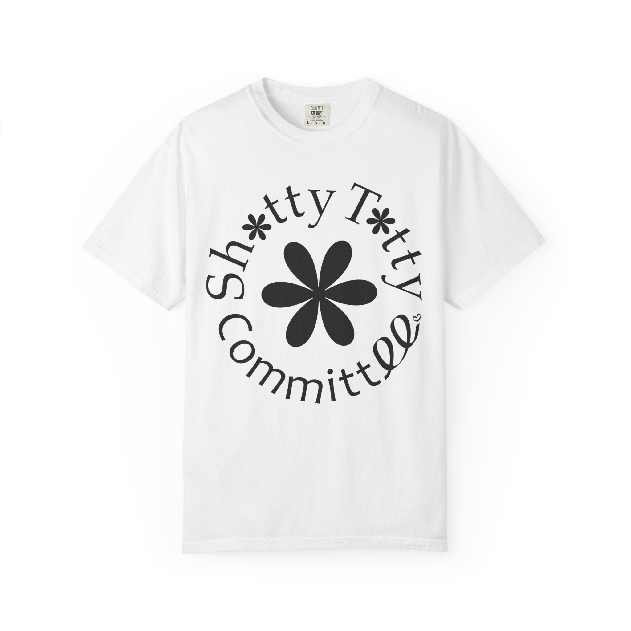 Global Fulfilment - Shitty Titty In Ya Face Tee - Black Logo