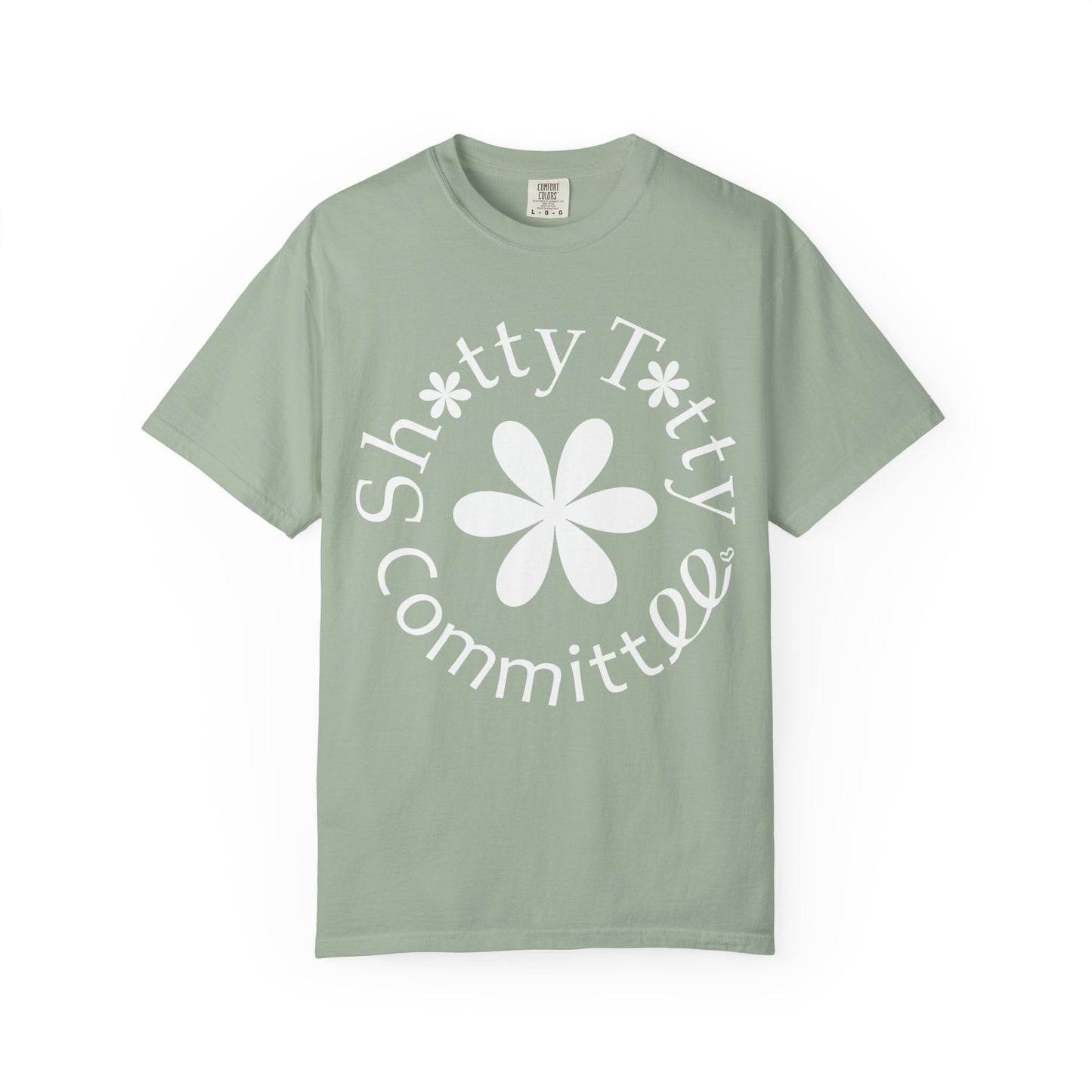 Global Fulfilment - In Ya Face Shitty Titty Tee - White Logo