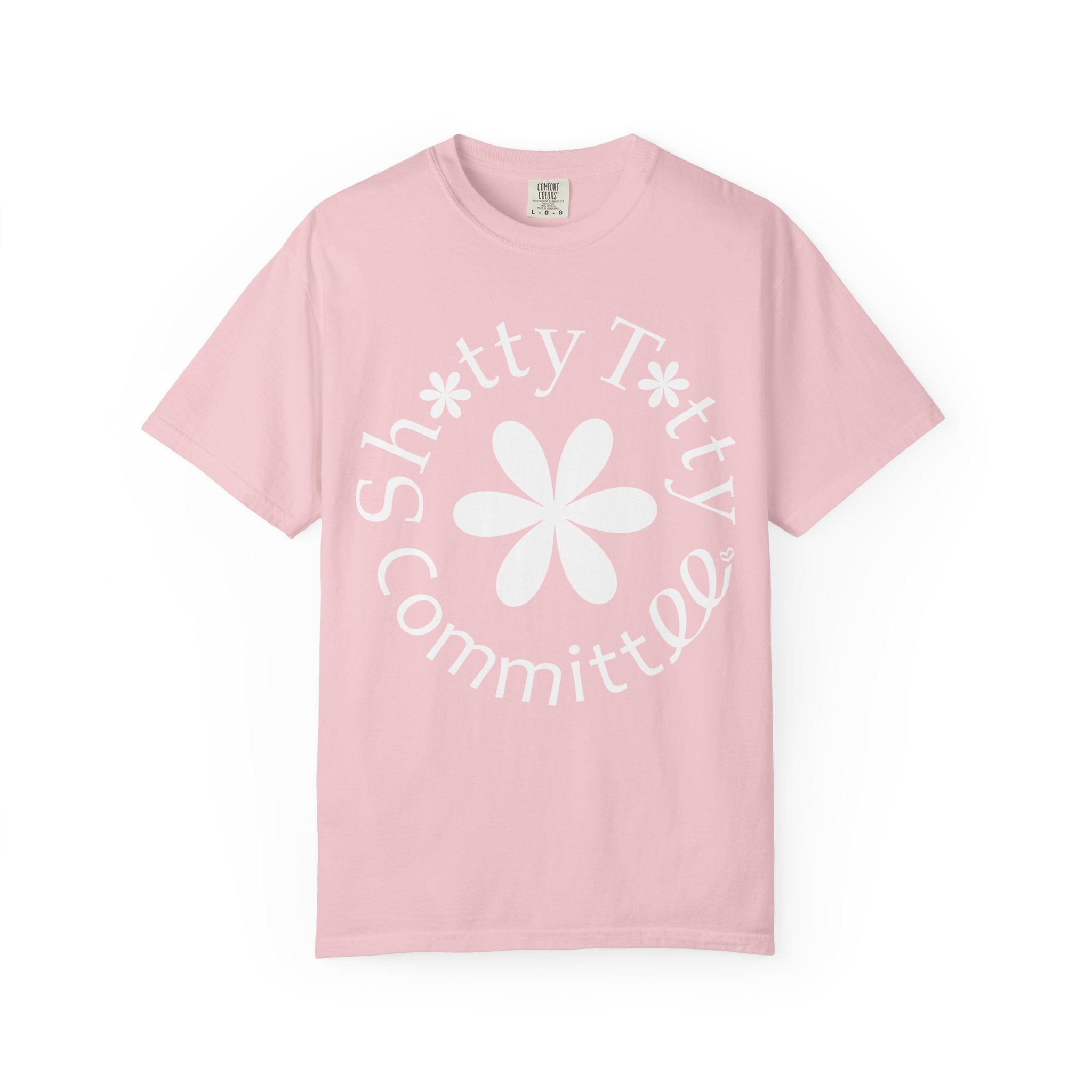 Global Fulfilment - In Ya Face Shitty Titty Tee - White Logo
