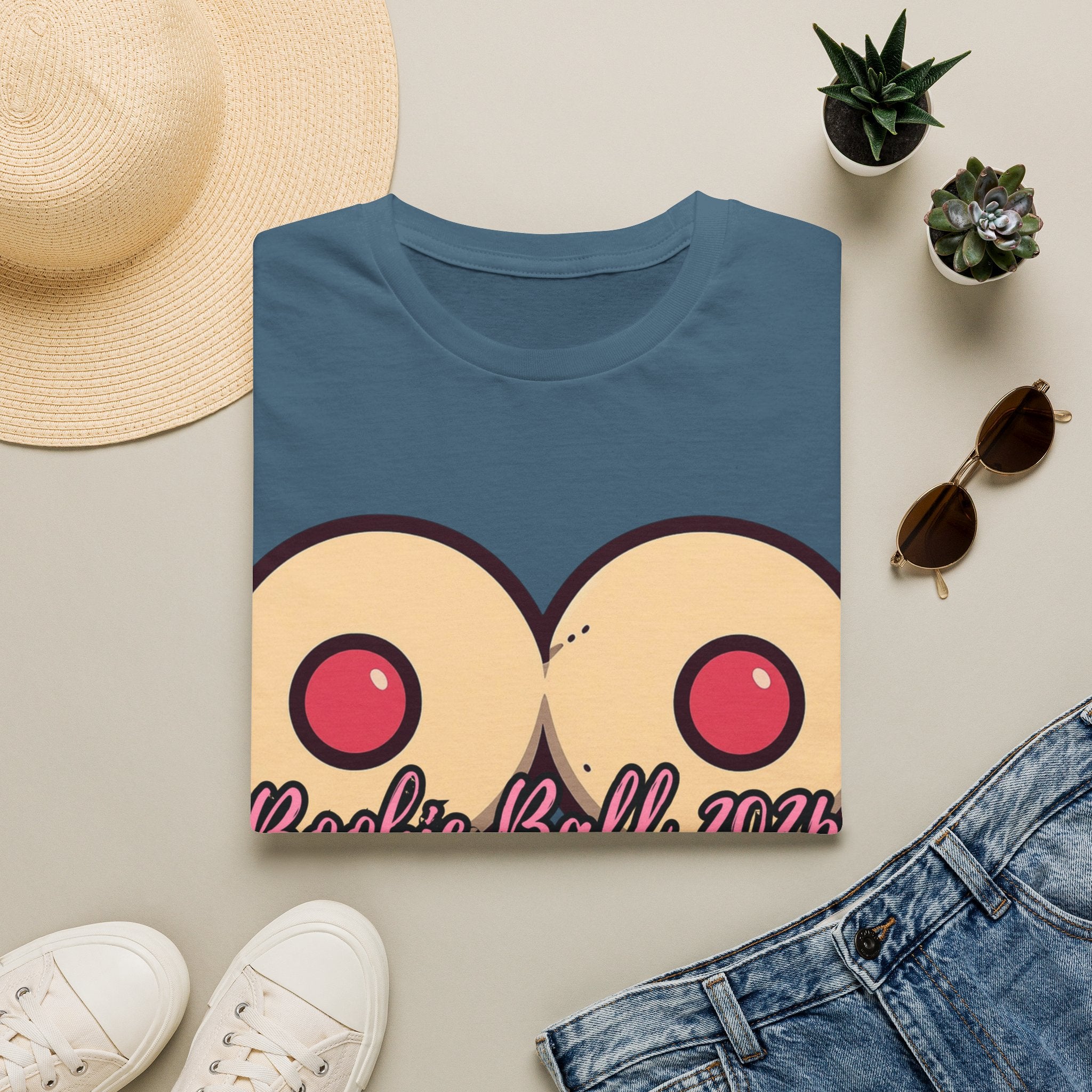Inflatable Boobs - Boobie Ball Tee