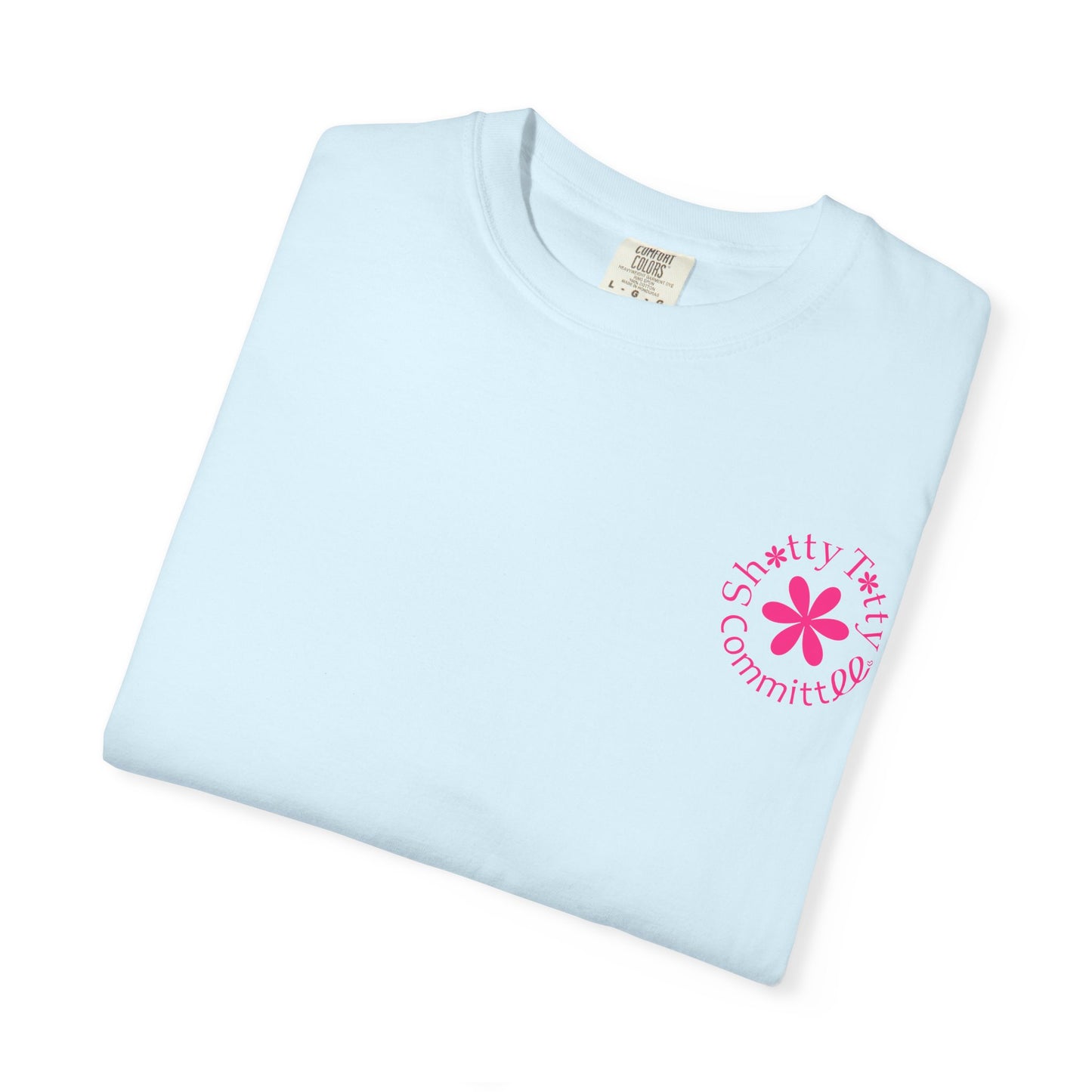 Global Fulfilment - Itty Bitty Shitty Titty Tee - Pink Logo