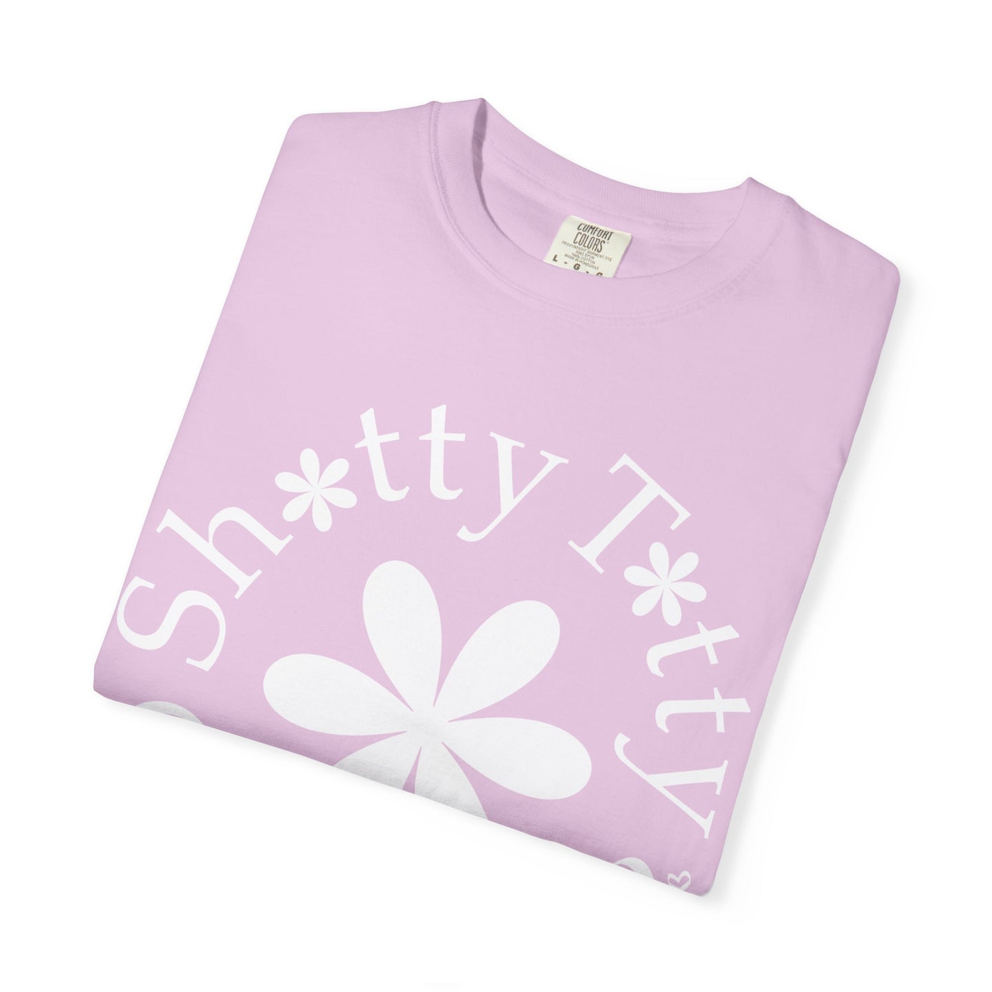 Global Fulfilment - In Ya Face Shitty Titty Tee - White Logo