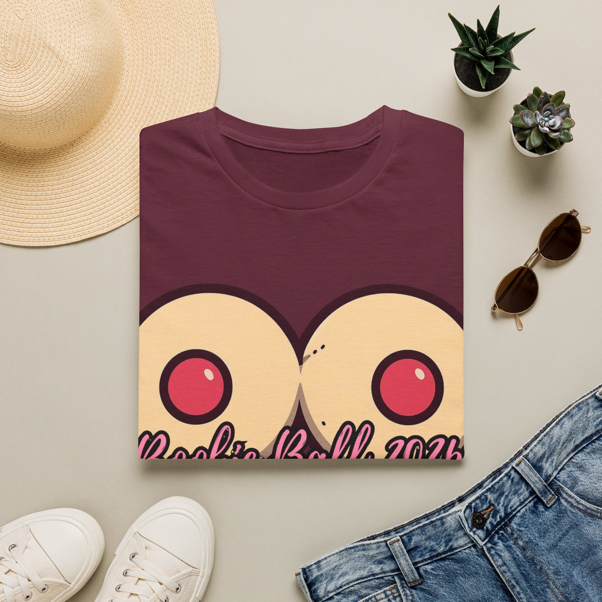 Inflatable Boobs - Boobie Ball Tee