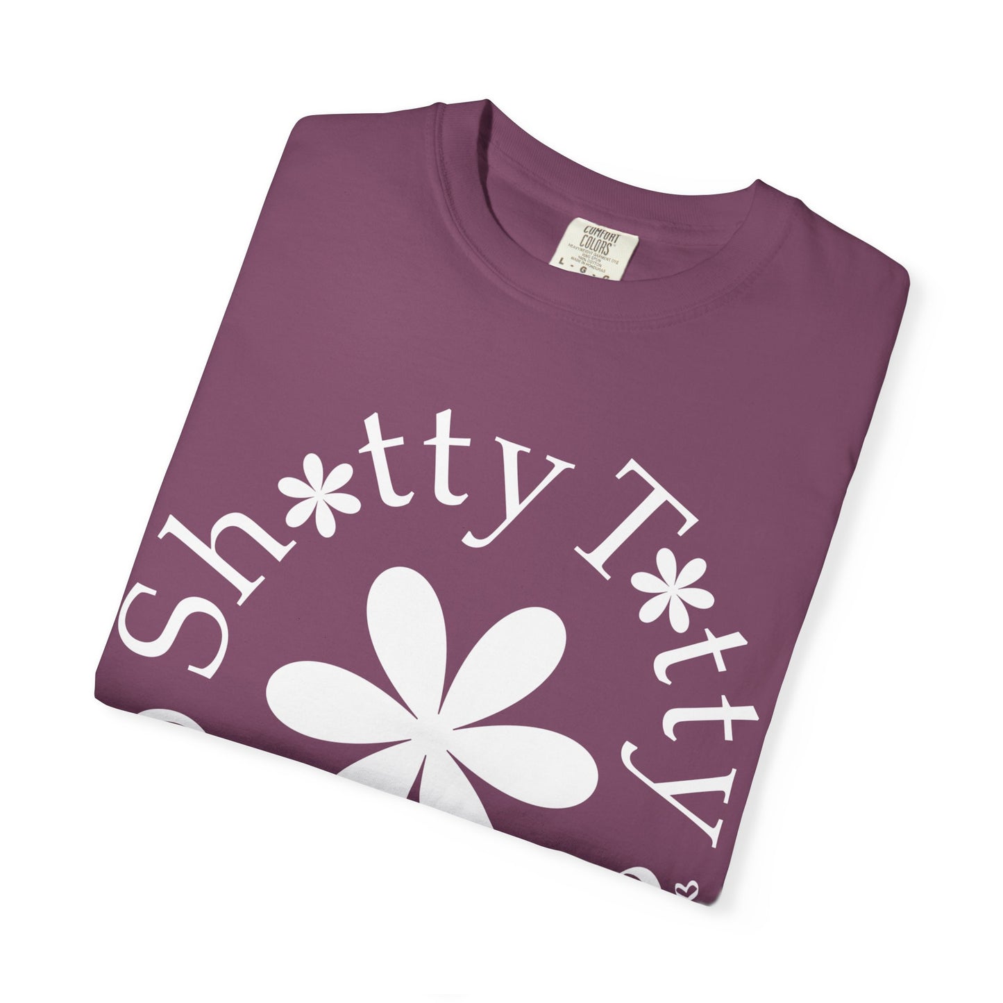 Global Fulfilment - In Ya Face Shitty Titty Tee - White Logo