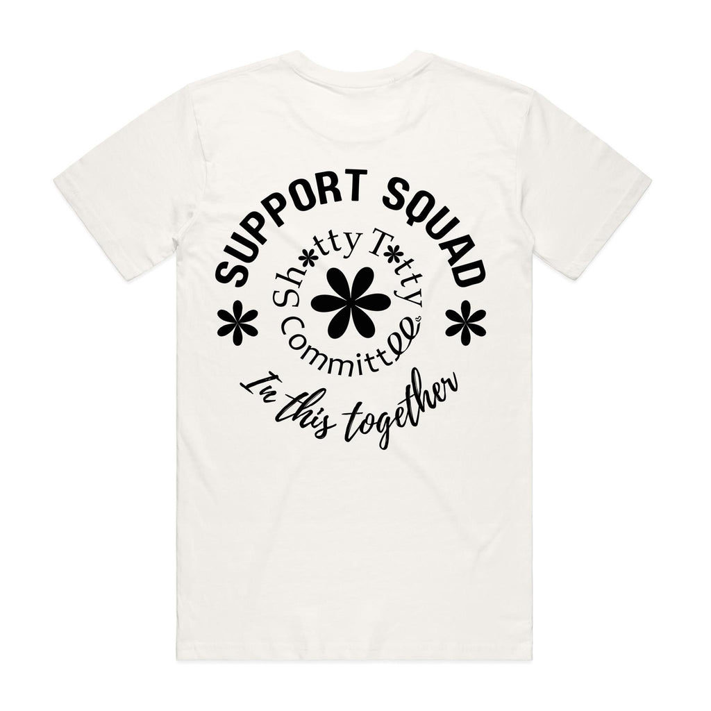 Support Squad Men's - Black Logo