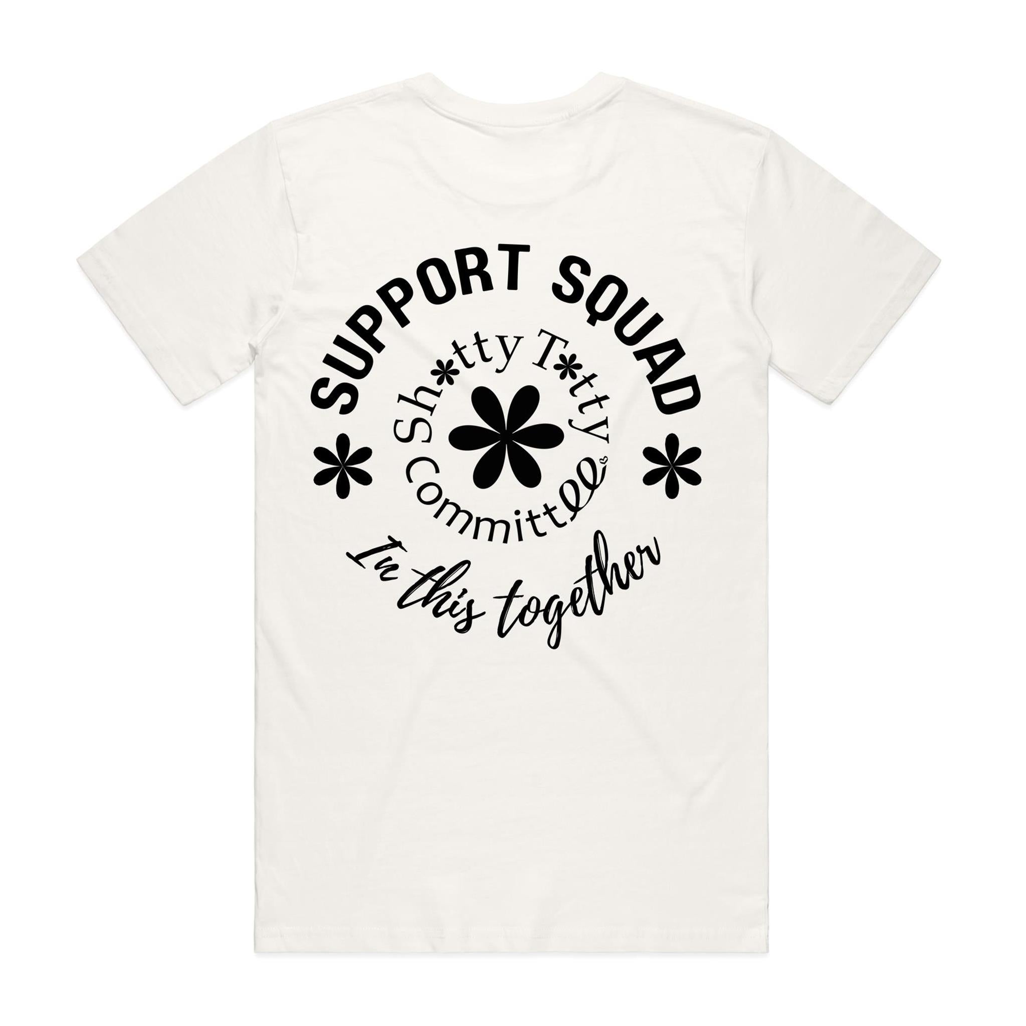 Support Squad Men's - Black Logo