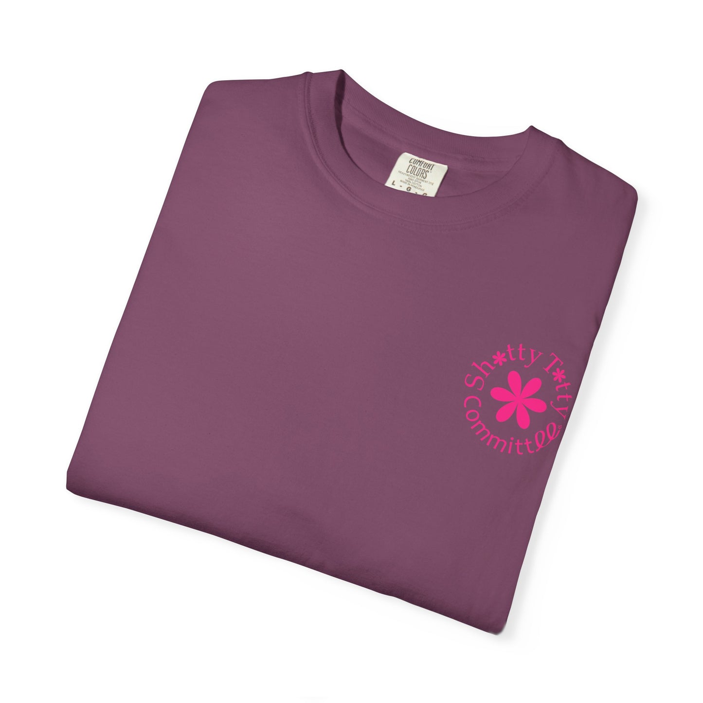 Global Fulfilment - Itty Bitty Shitty Titty Tee - Pink Logo