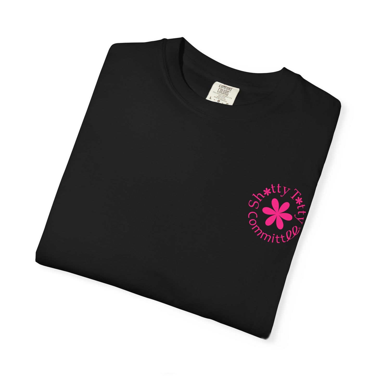 Global Fulfilment - Itty Bitty Shitty Titty Tee - Pink Logo