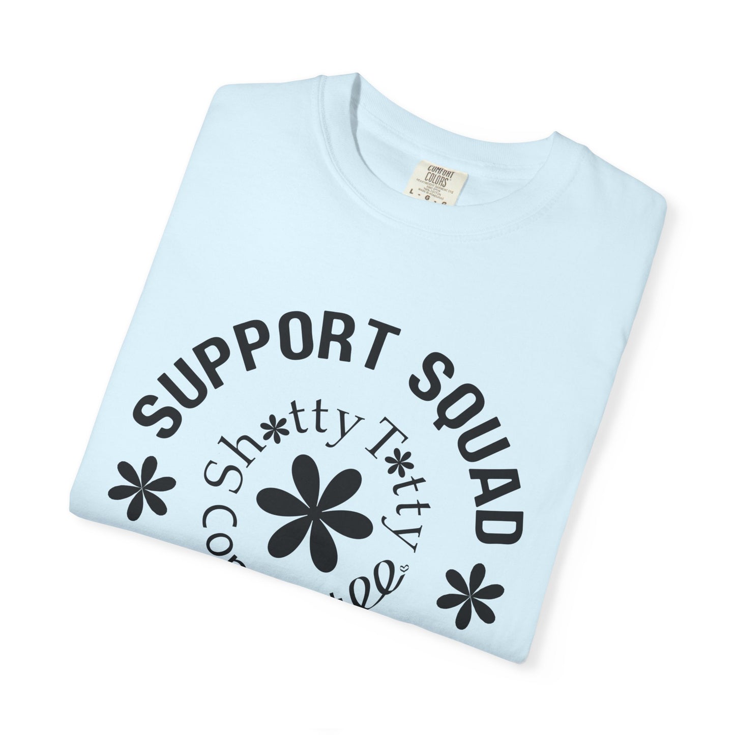 Global Fulfilment - BIG Love Support Squad T-Shirt - Black Logo