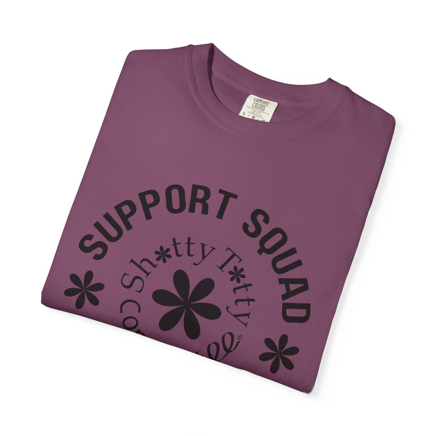 Global Fulfilment - BIG Love Support Squad T-Shirt - Black Logo