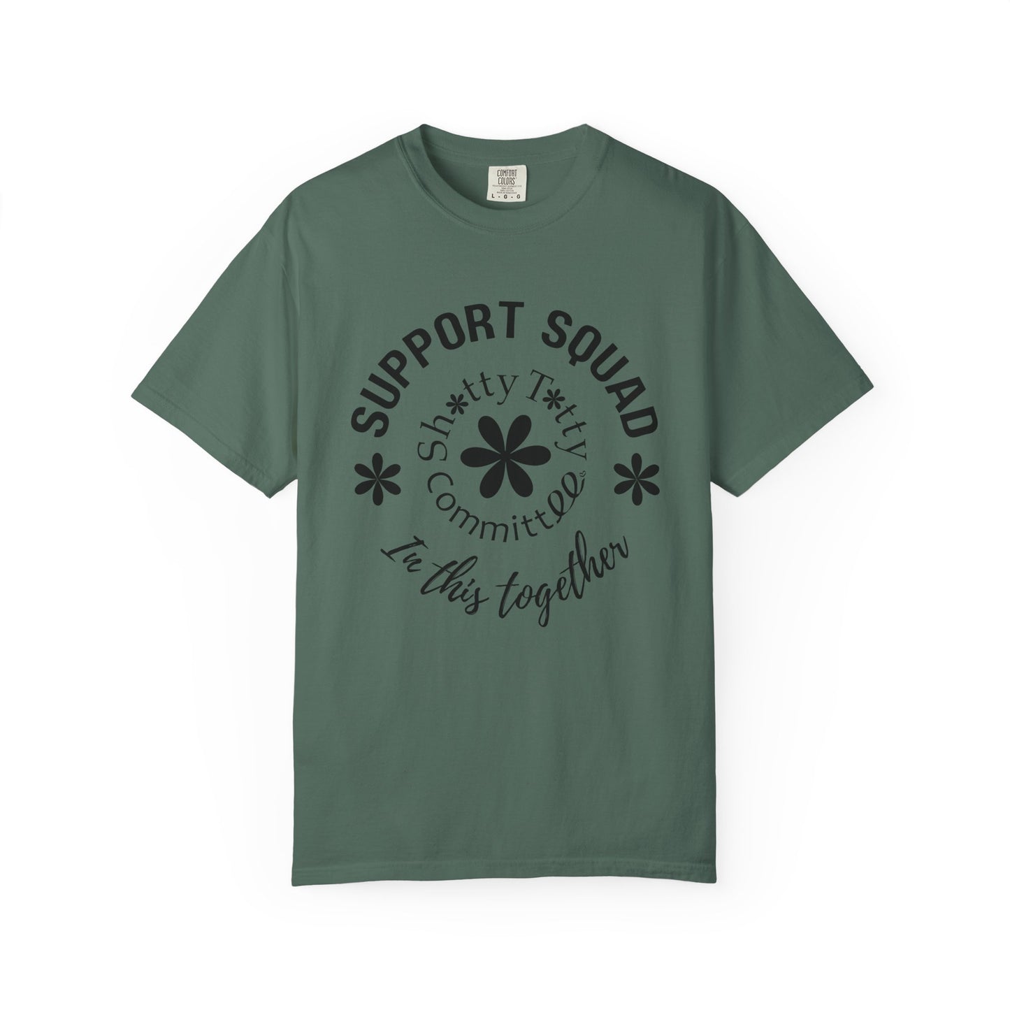 Global Fulfilment - BIG Love Support Squad T-Shirt - Black Logo