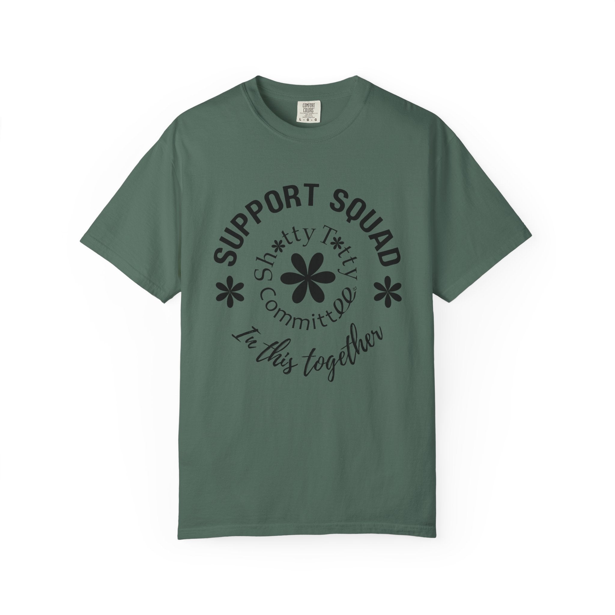 Global Fulfilment - BIG Love Support Squad T-Shirt - Black Logo
