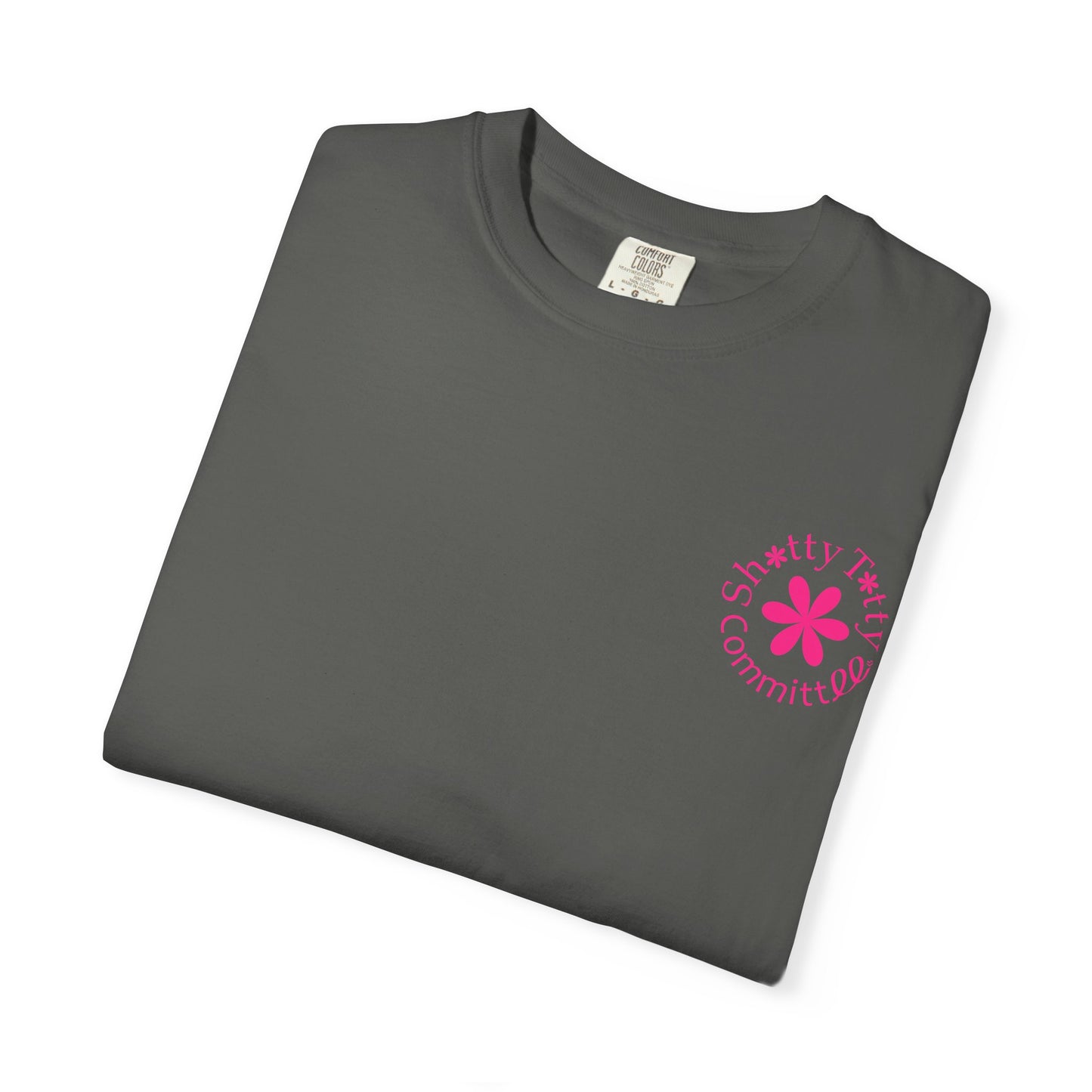 Global Fulfilment - Itty Bitty Shitty Titty Tee - Pink Logo