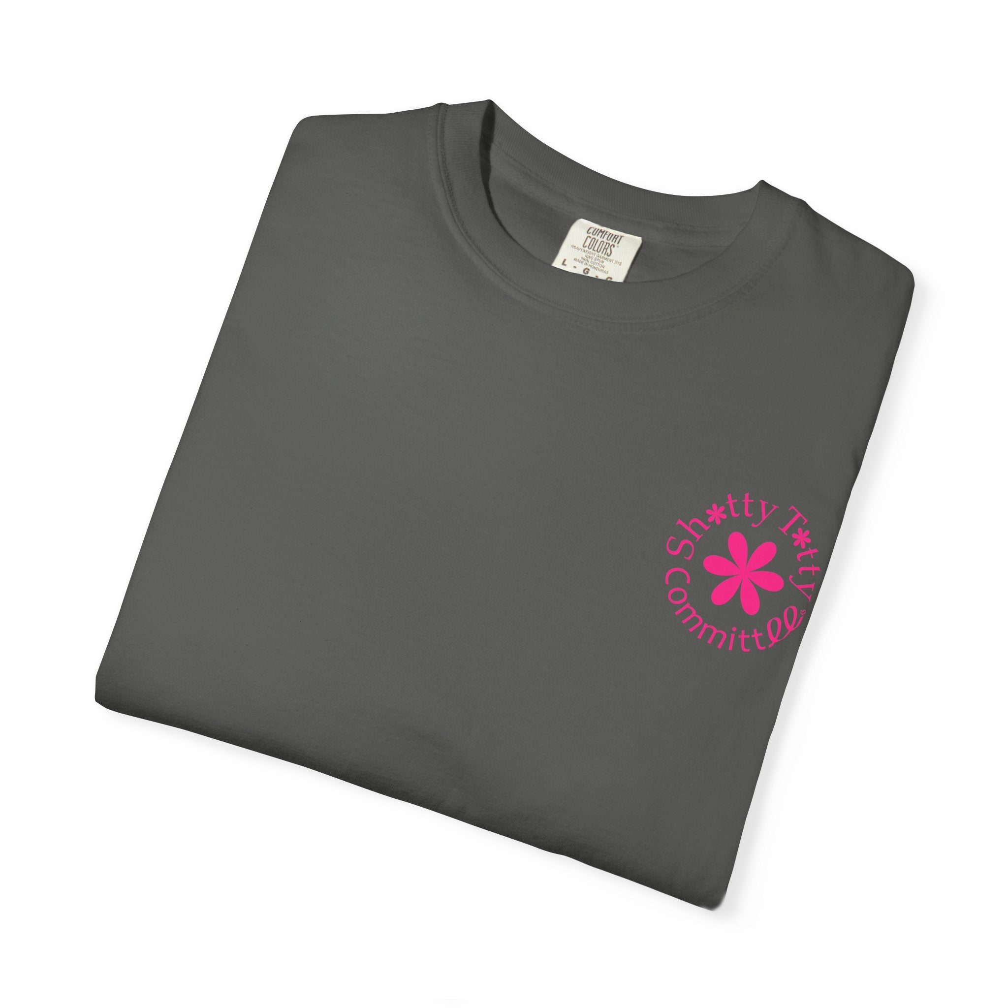 Global Fulfilment - Itty Bitty Shitty Titty Tee - Pink Logo