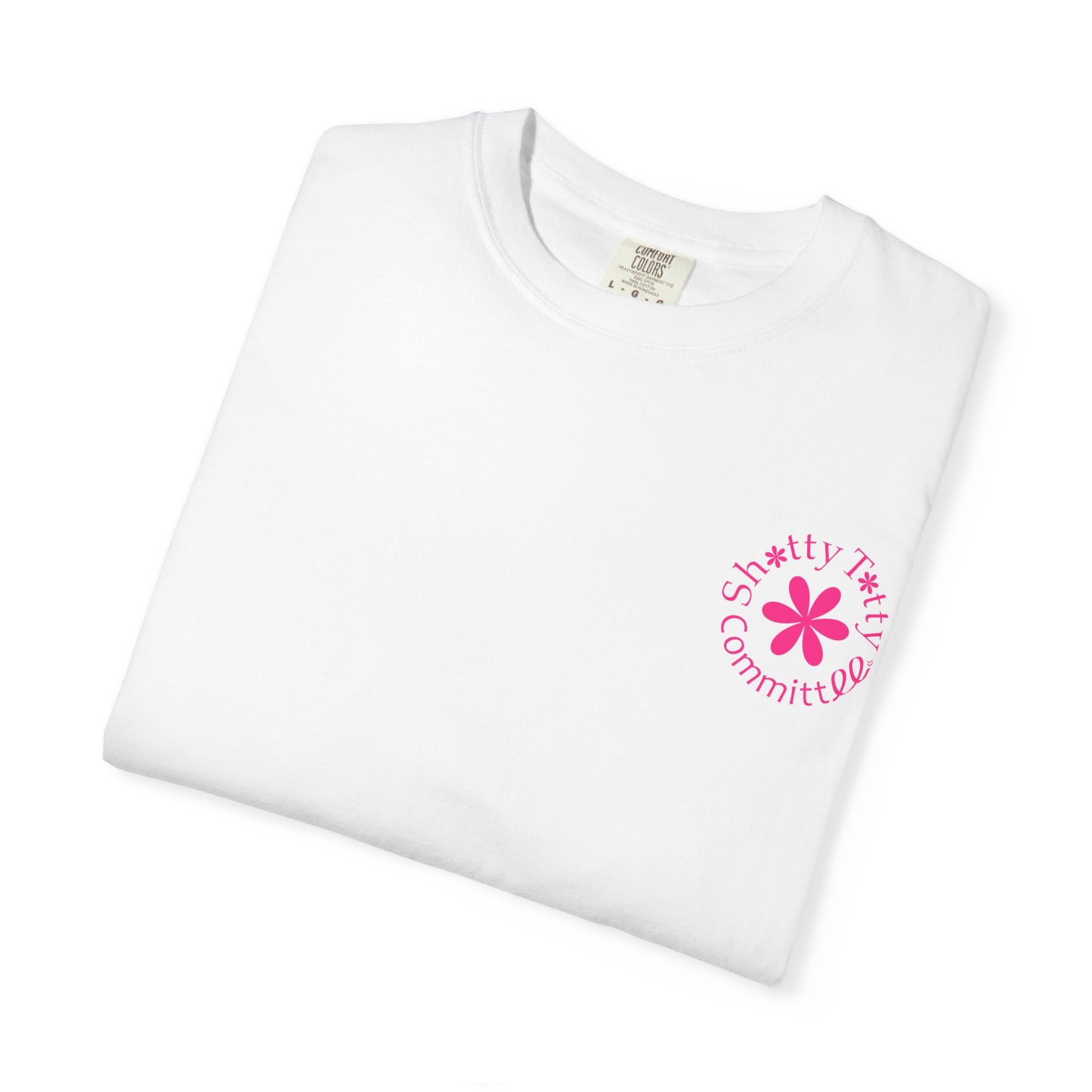 Global Fulfilment - Itty Bitty Shitty Titty Tee - Pink Logo