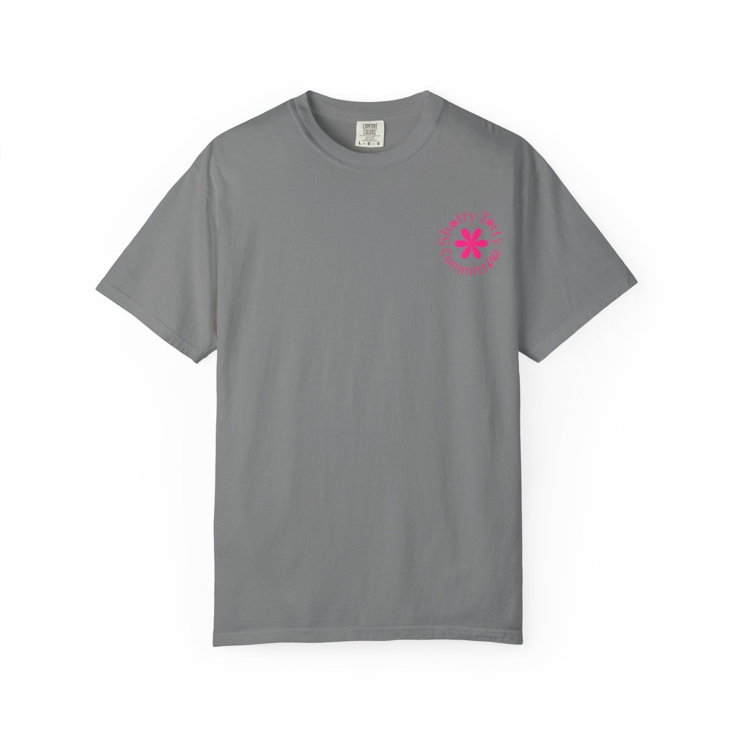 Global Fulfilment - Itty Bitty Shitty Titty Tee - Pink Logo