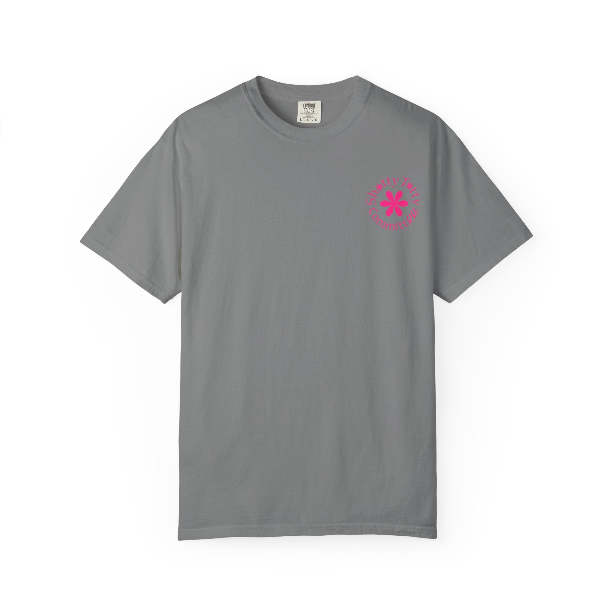 Global Fulfilment - Itty Bitty Shitty Titty Tee - Pink Logo