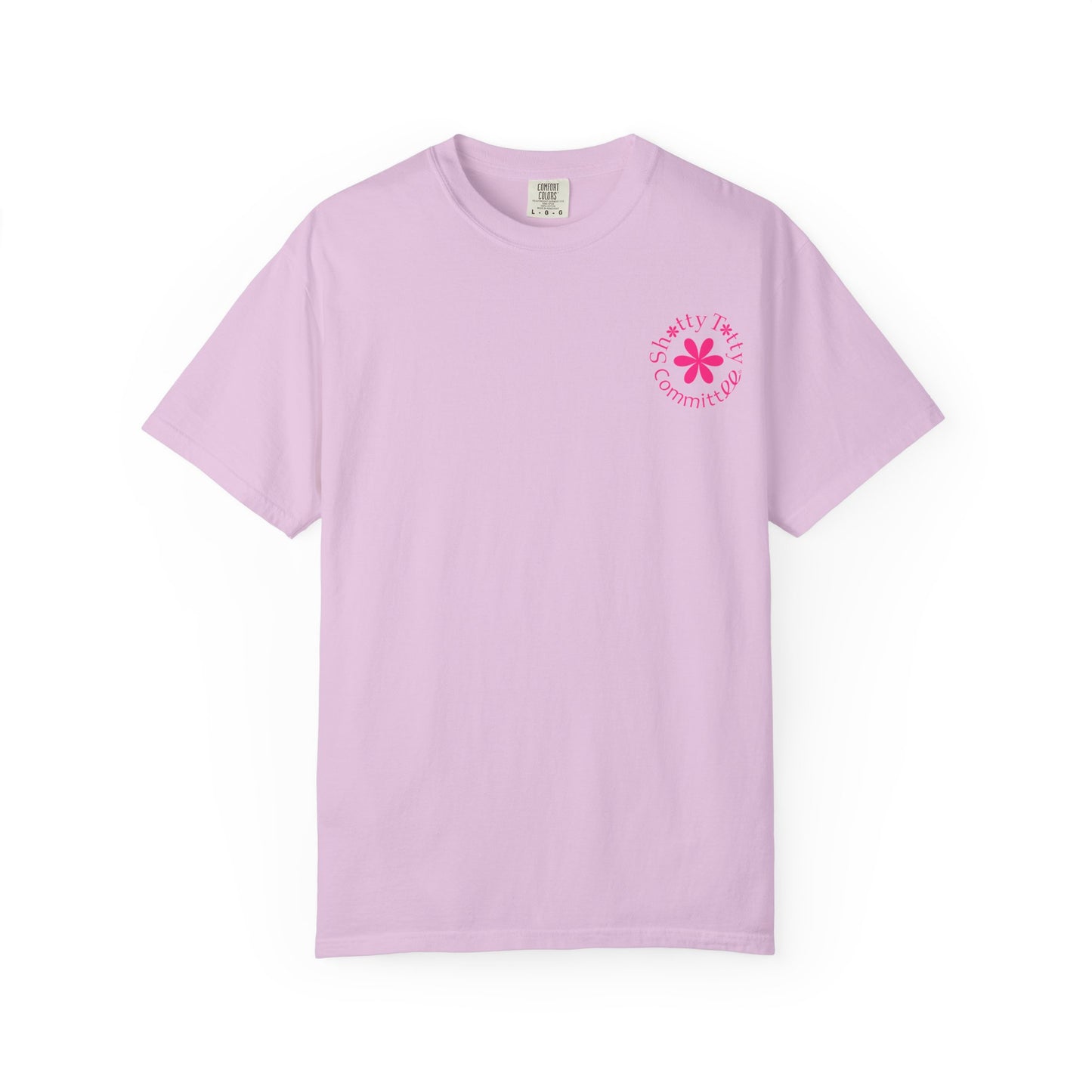 Global Fulfilment - Itty Bitty Shitty Titty Tee - Pink Logo