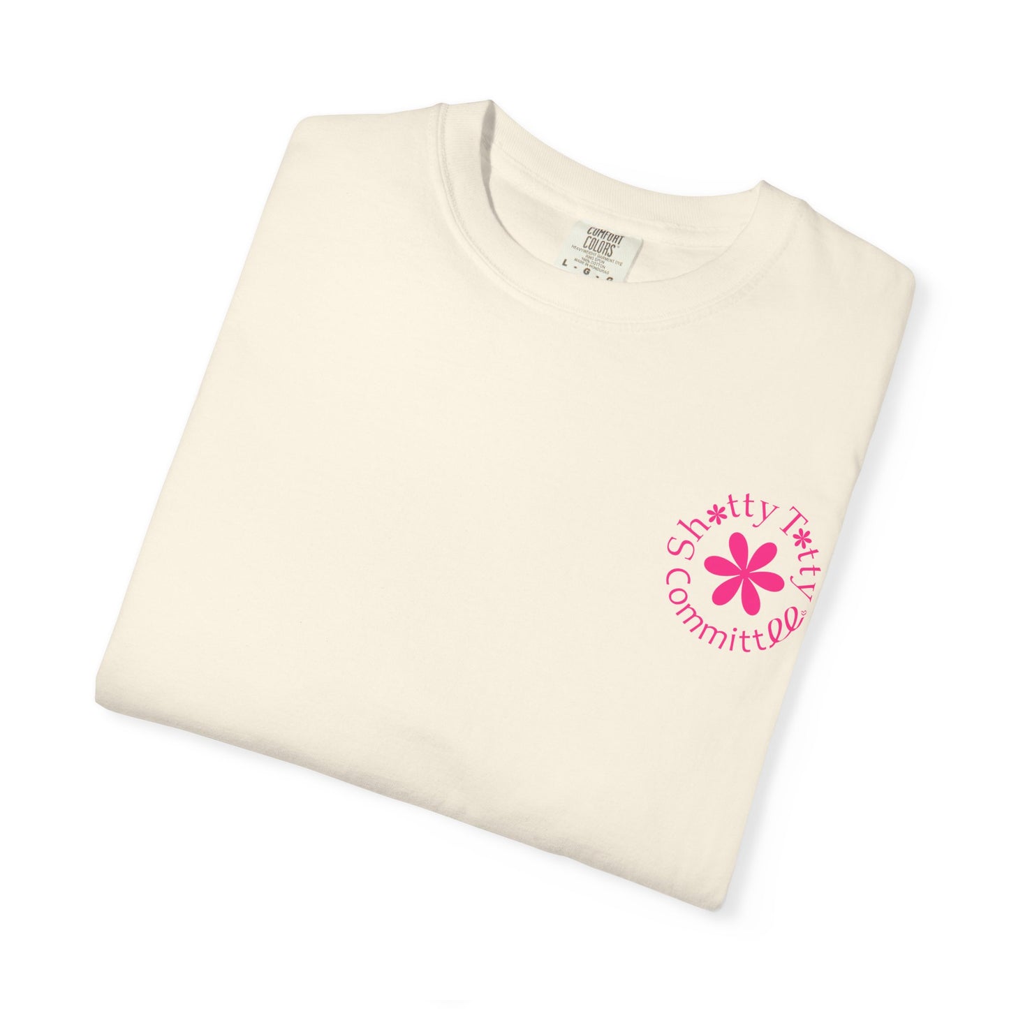 Global Fulfilment - Itty Bitty Shitty Titty Tee - Pink Logo