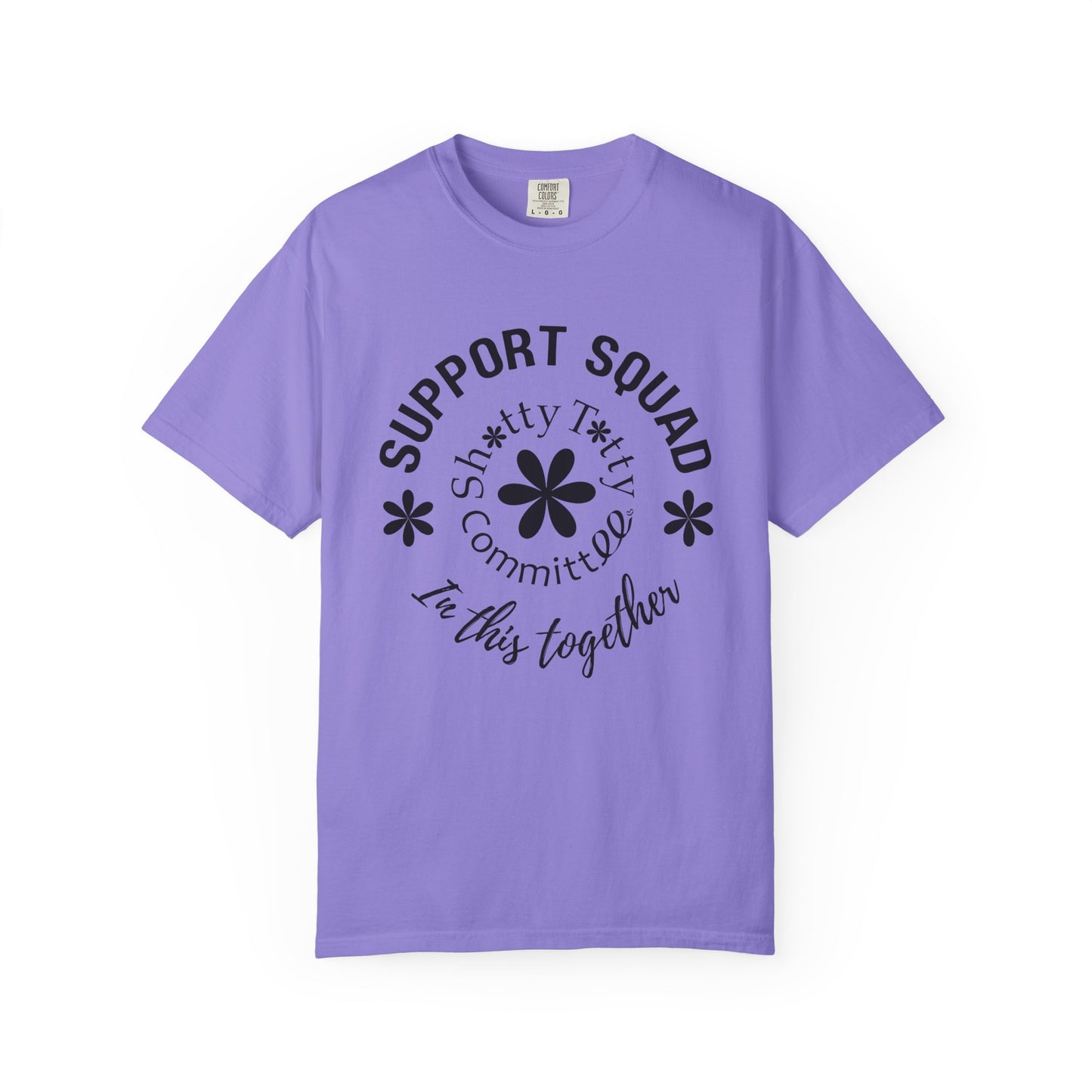 Global Fulfilment - BIG Love Support Squad T-Shirt - Black Logo