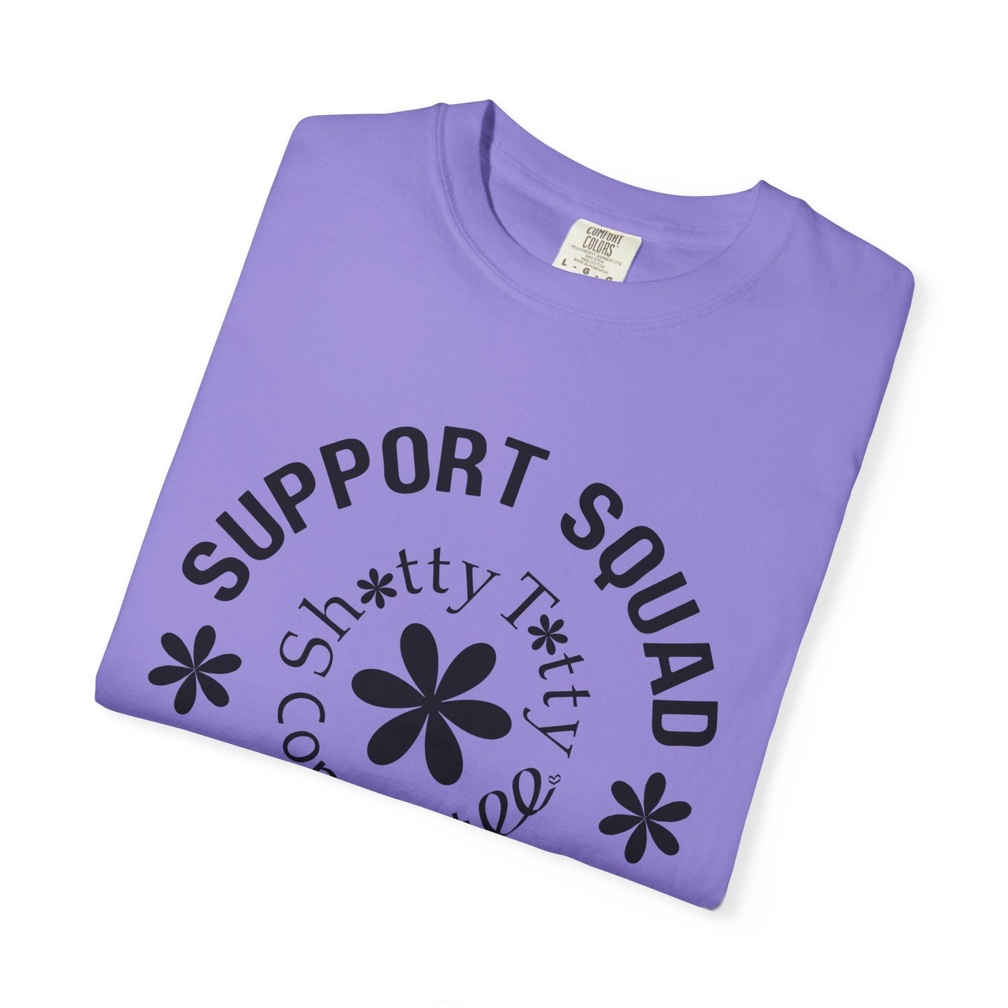 Global Fulfilment - BIG Love Support Squad T-Shirt - Black Logo