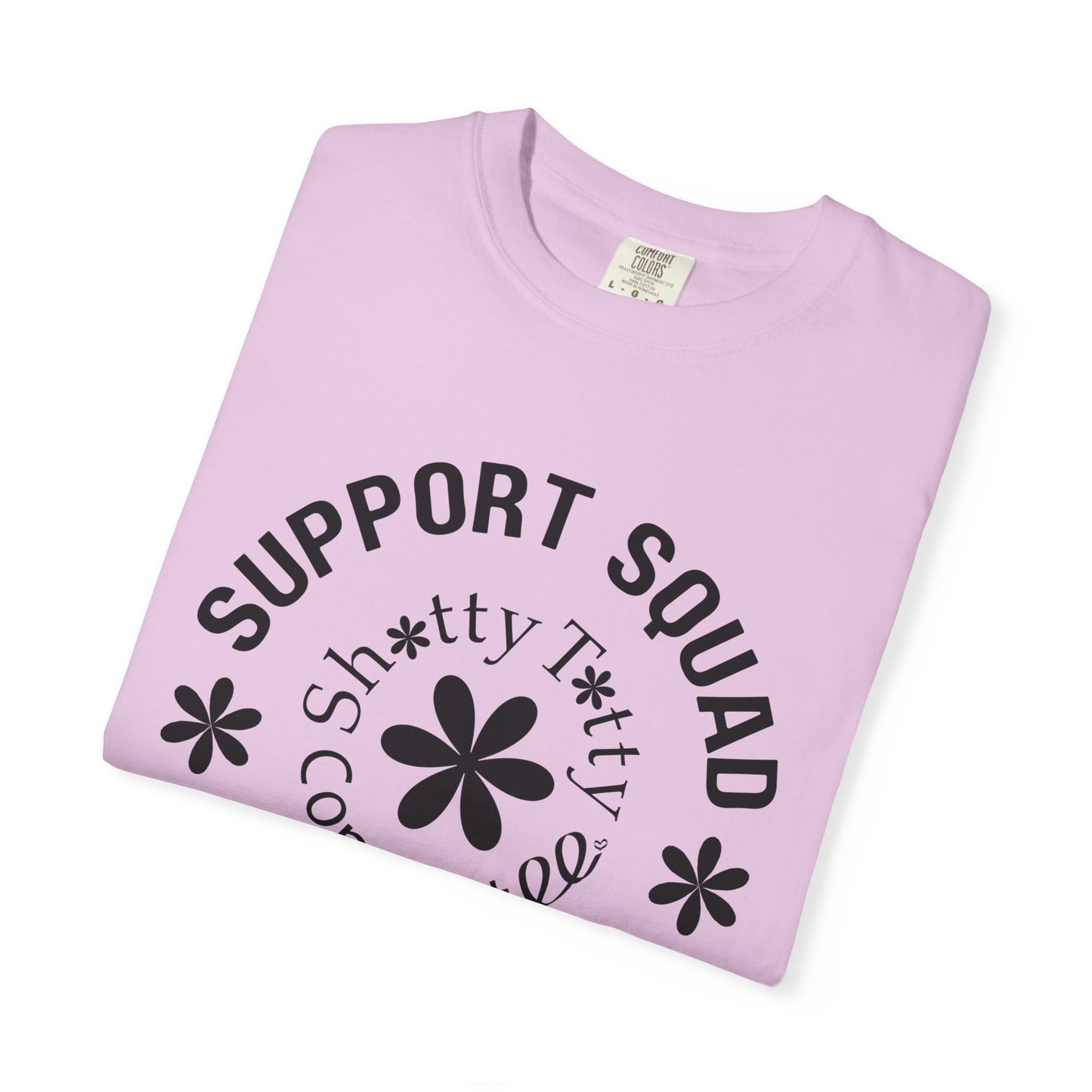 Global Fulfilment - BIG Love Support Squad T-Shirt - Black Logo