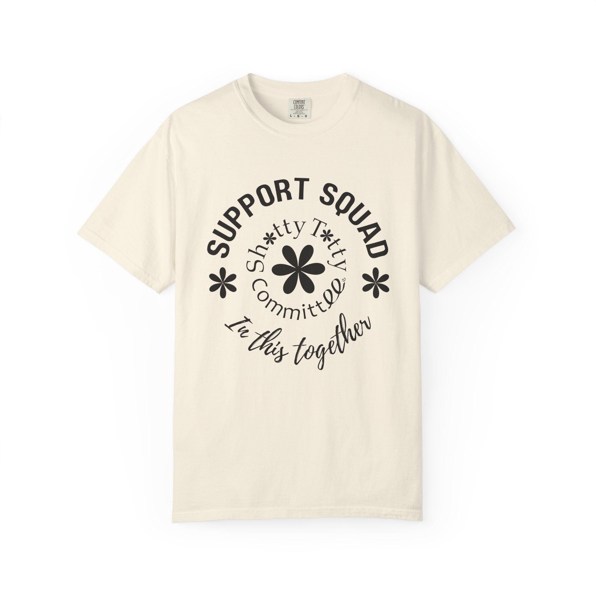 Global Fulfilment - BIG Love Support Squad T-Shirt - Black Logo