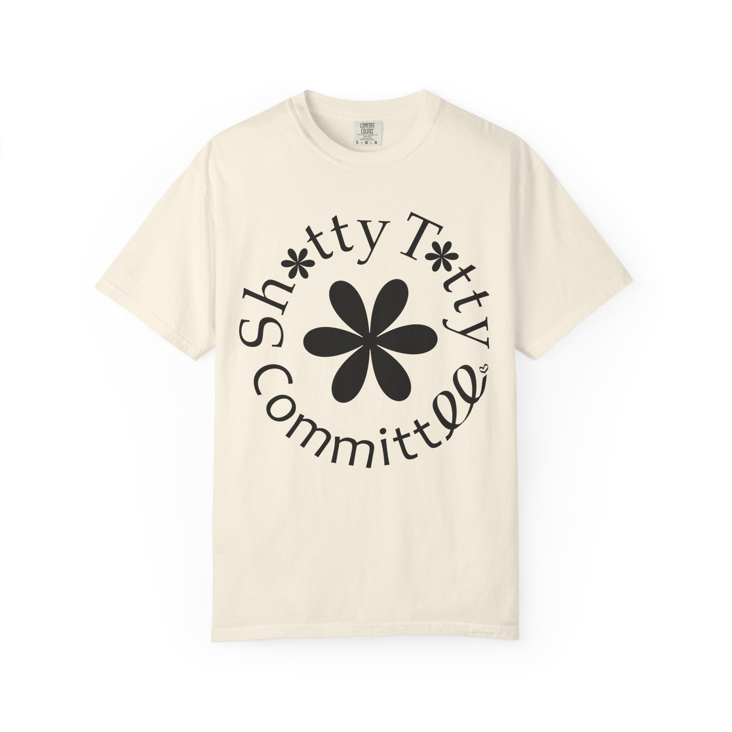 Global Fulfilment - Shitty Titty In Ya Face Tee - Black Logo