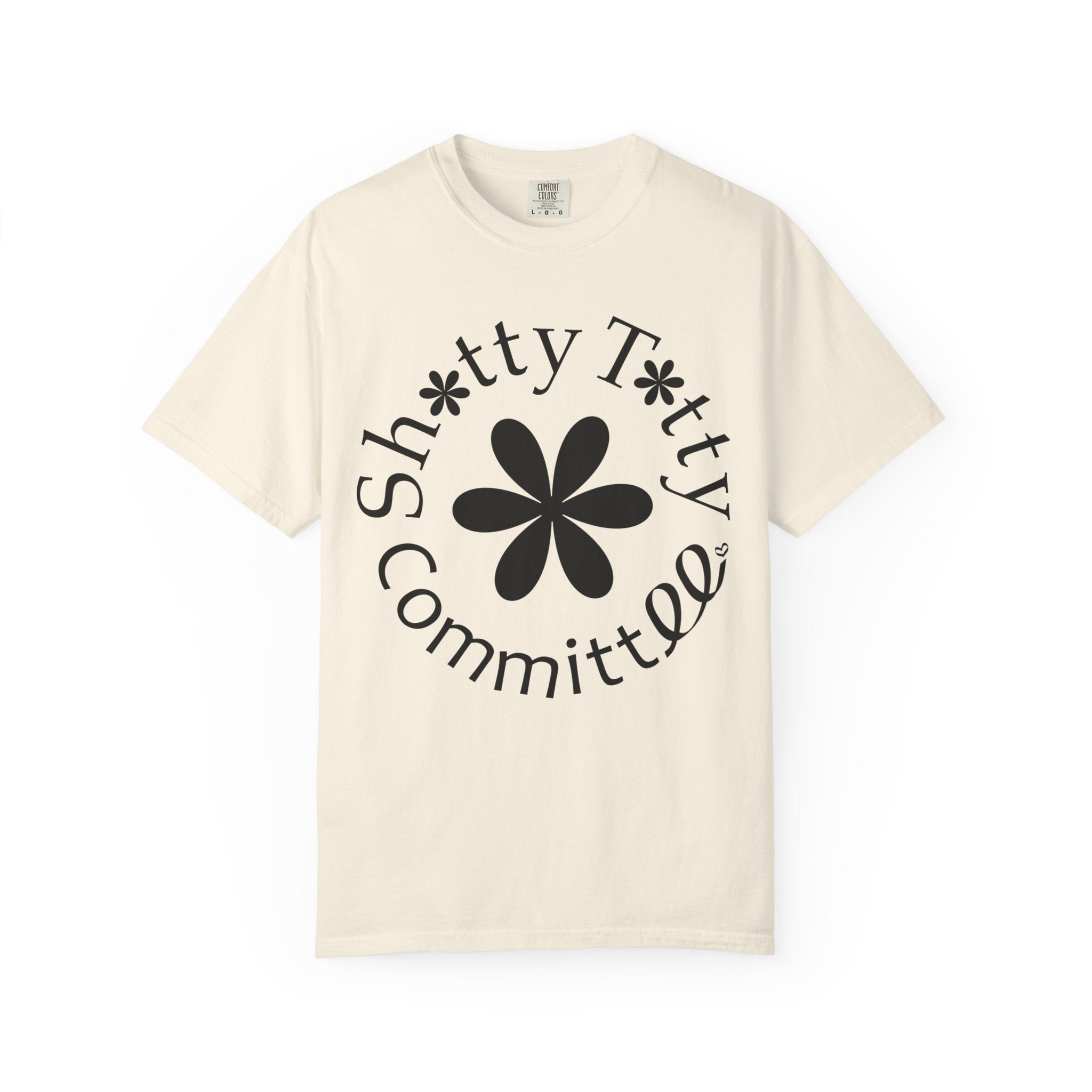 Global Fulfilment - Shitty Titty In Ya Face Tee - Black Logo