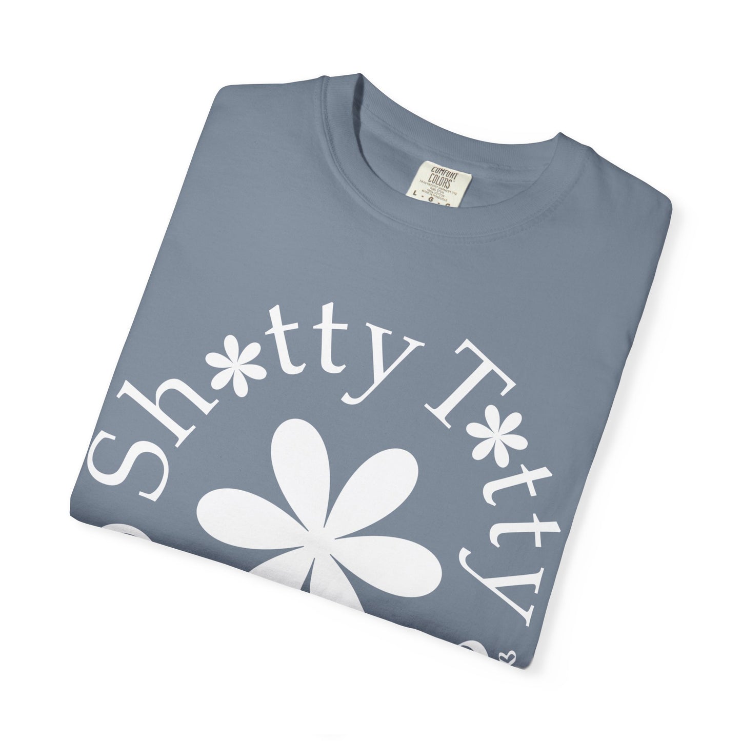 Global Fulfilment - In Ya Face Shitty Titty Tee - White Logo
