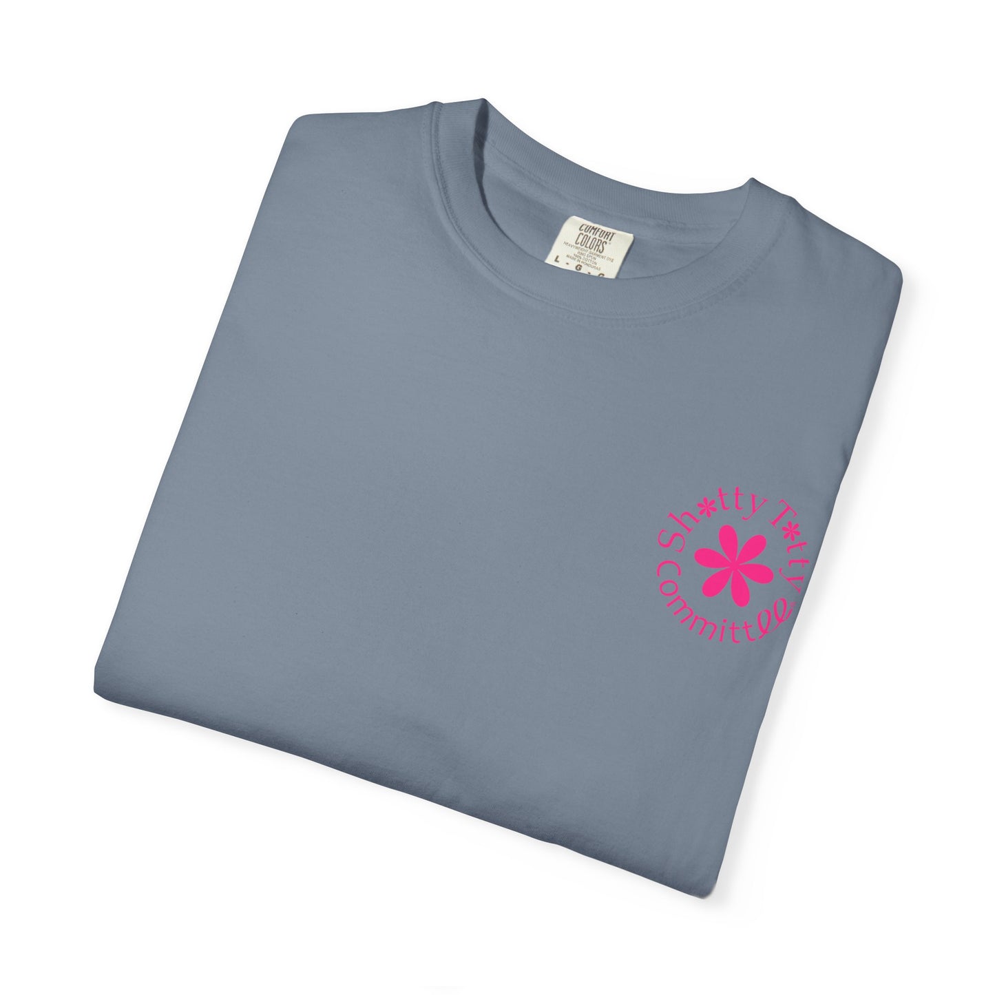 Global Fulfilment - Itty Bitty Shitty Titty Tee - Pink Logo