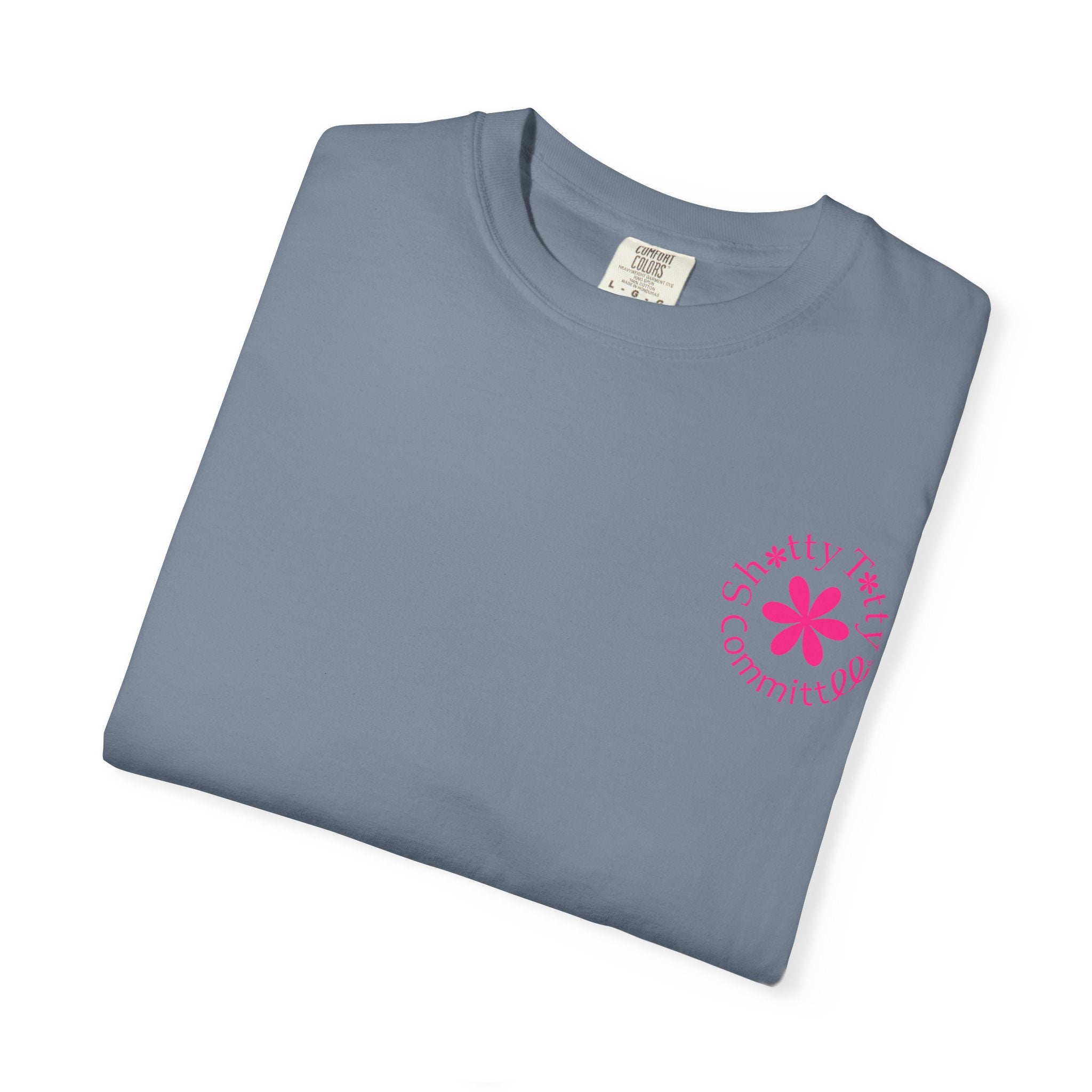 Global Fulfilment - Itty Bitty Shitty Titty Tee - Pink Logo