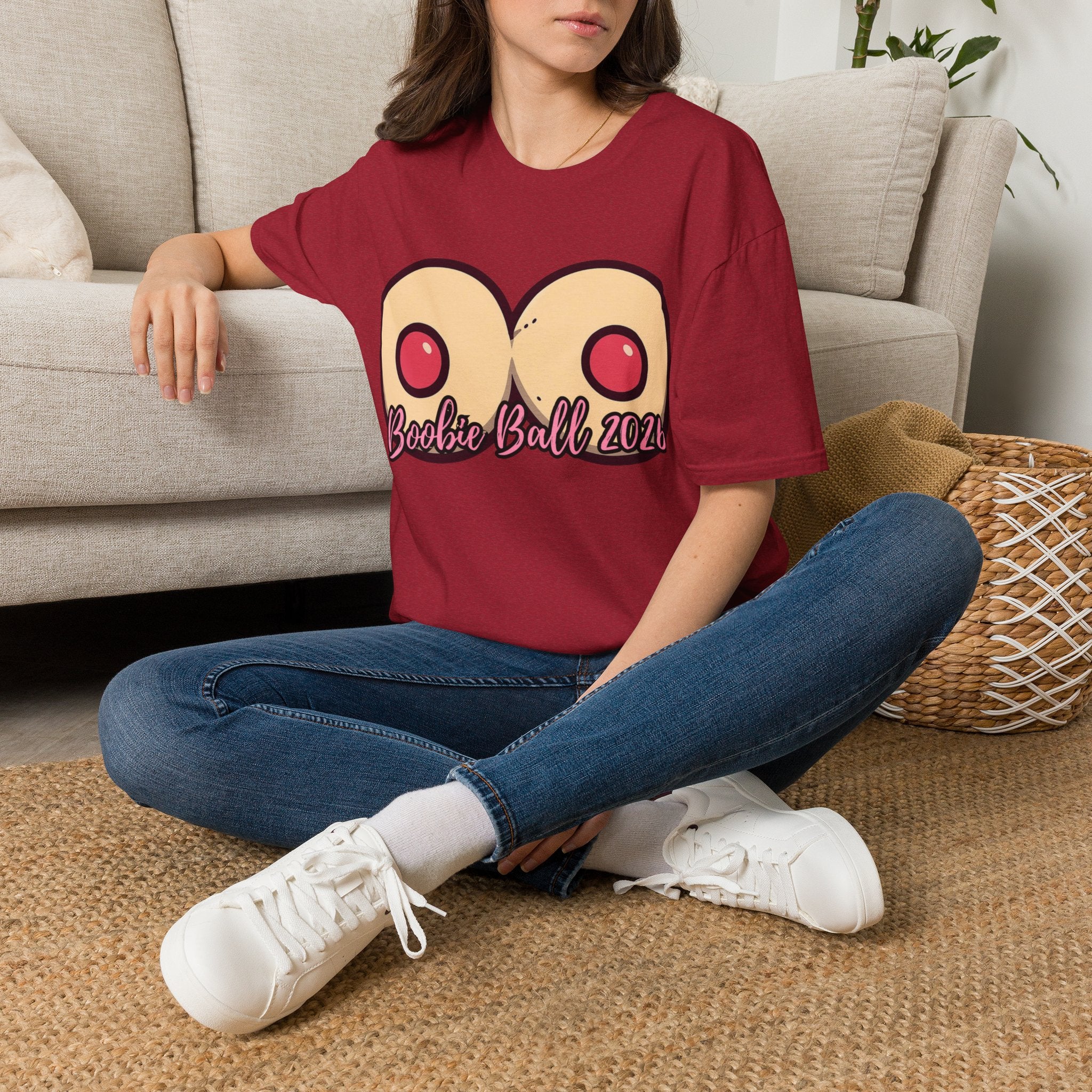 Inflatable Boobs - Boobie Ball Tee