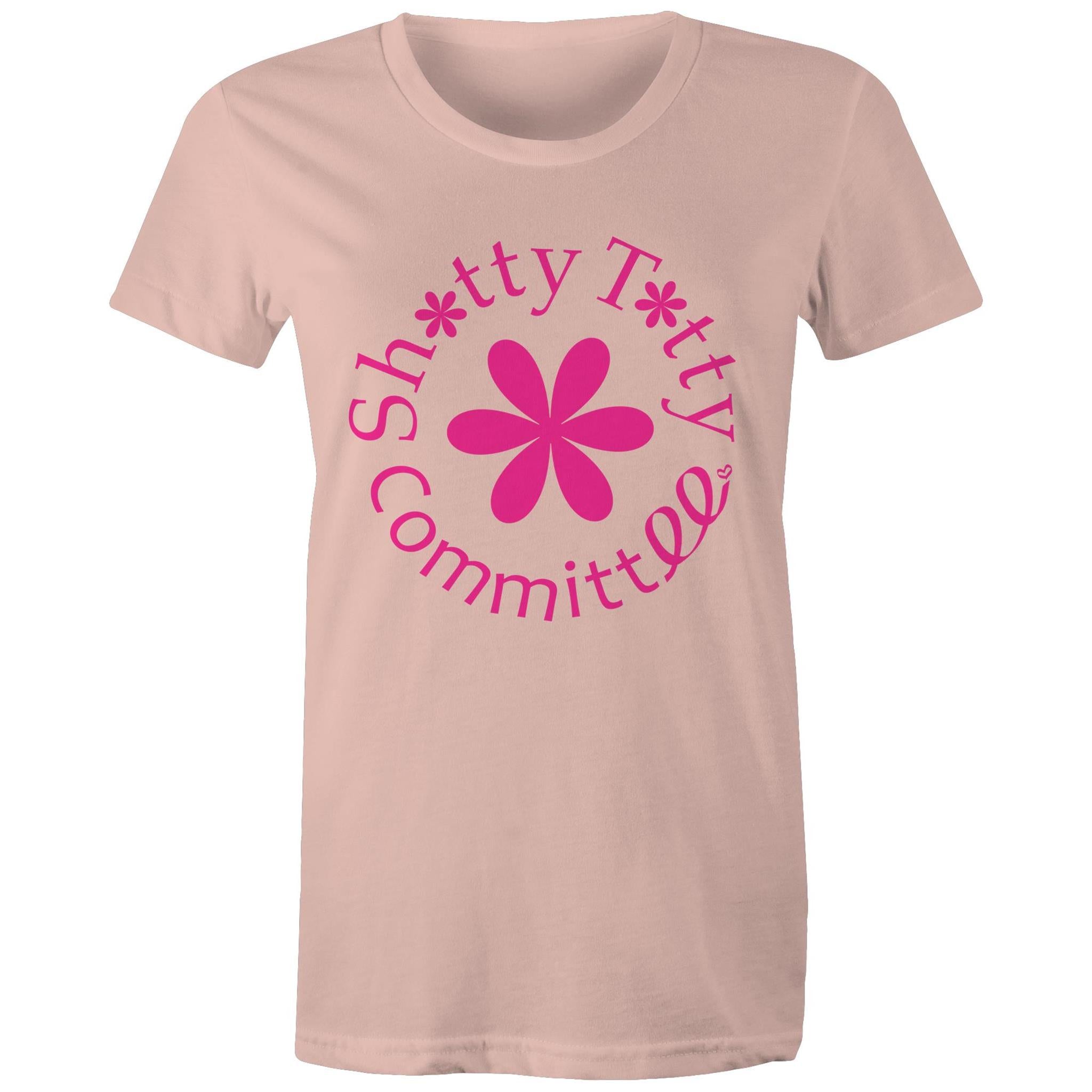 Shitty Titty in ya Face coloured Tee (Gals)